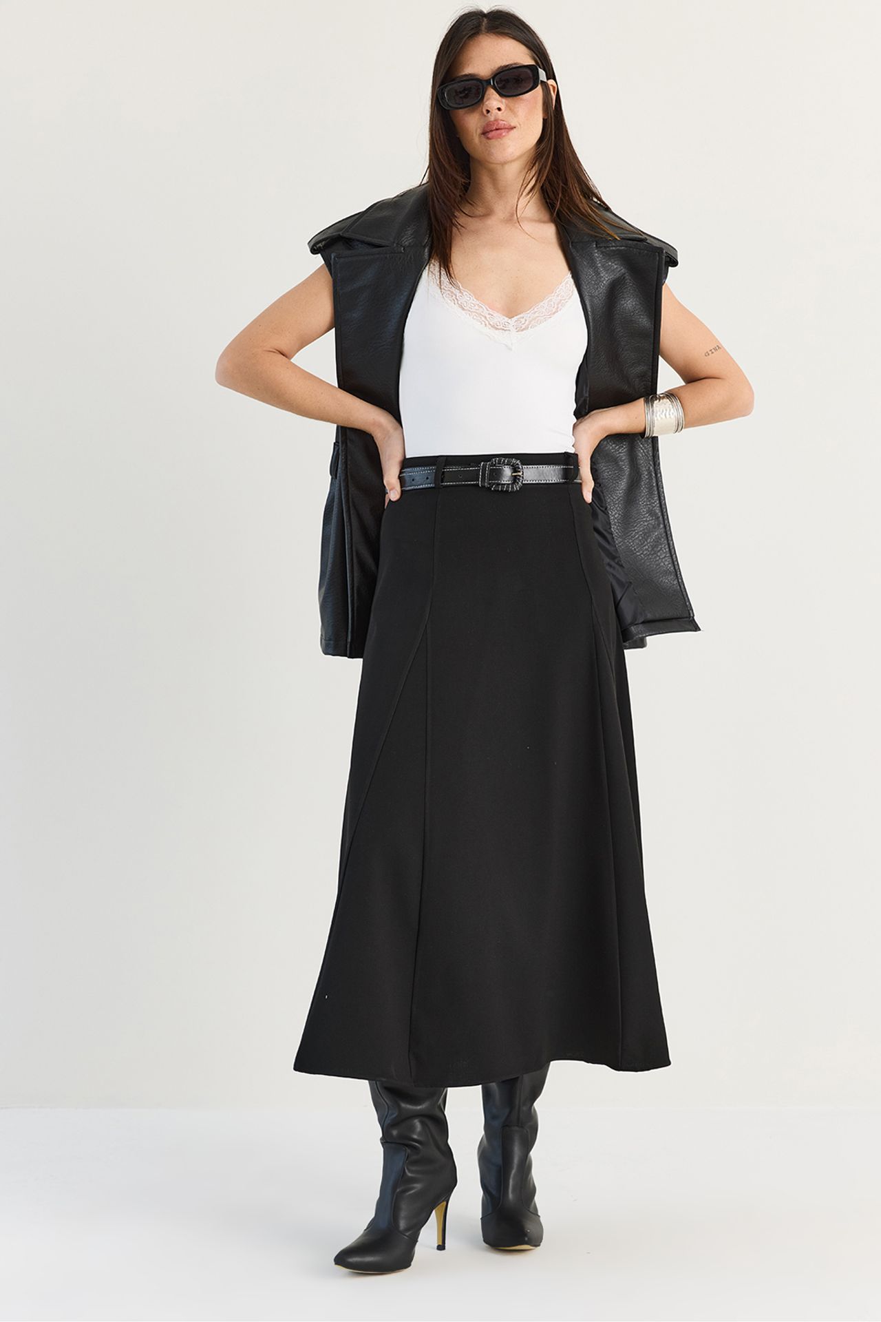 LUCCI Women’s Midi Skirt 1