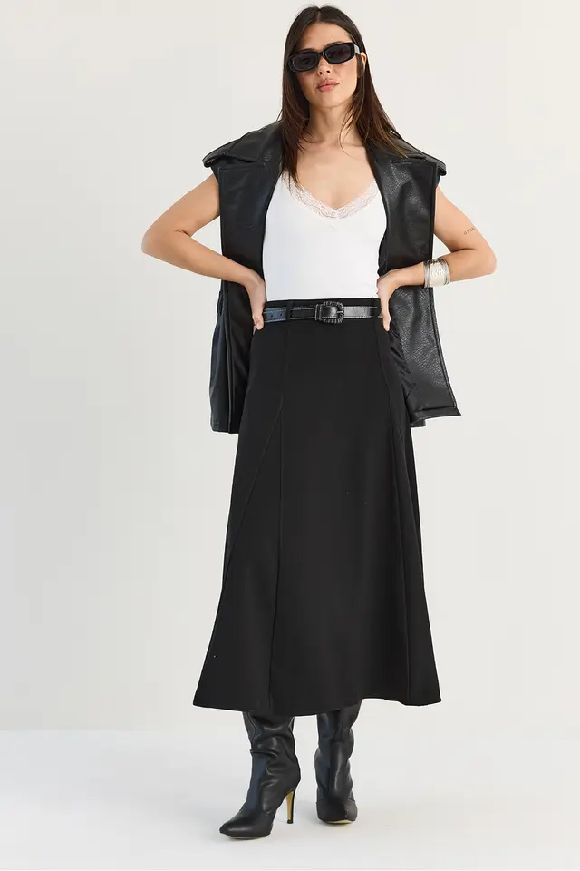 LUCCI Women’s Midi Skirt