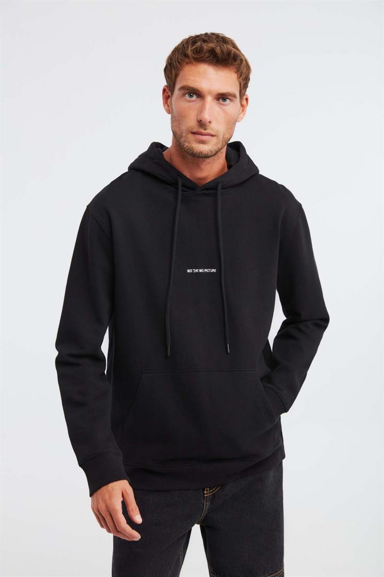 GRIMELANGE Kapüşonlu Cepli Büzgülü Sweatshirt 4
