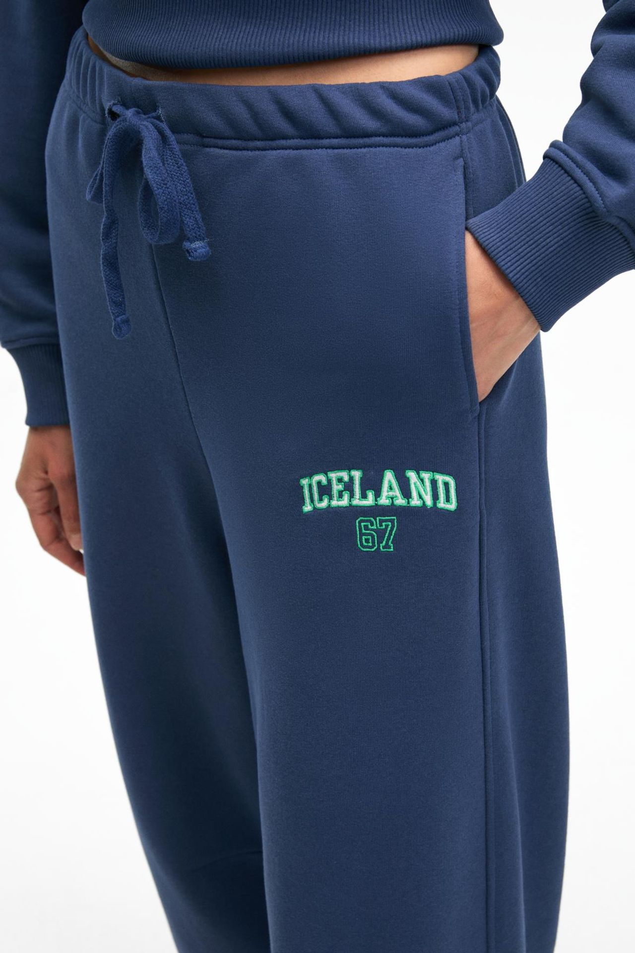 GRIMELANGE Printed Straight Leg Sweatpants 5