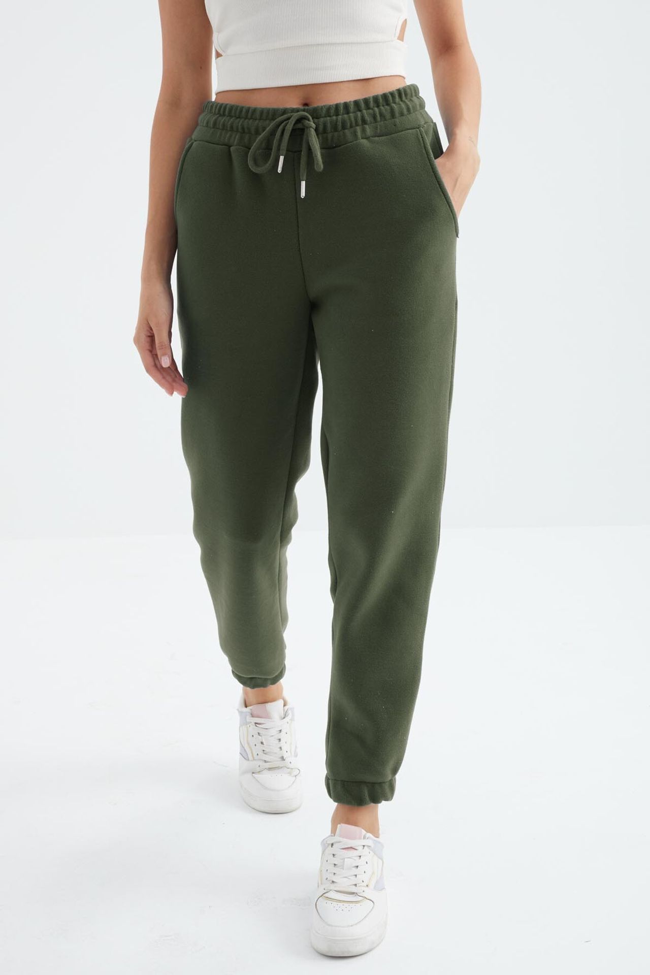 TOMMY Women's High Waist Jogger Sweatpants 4