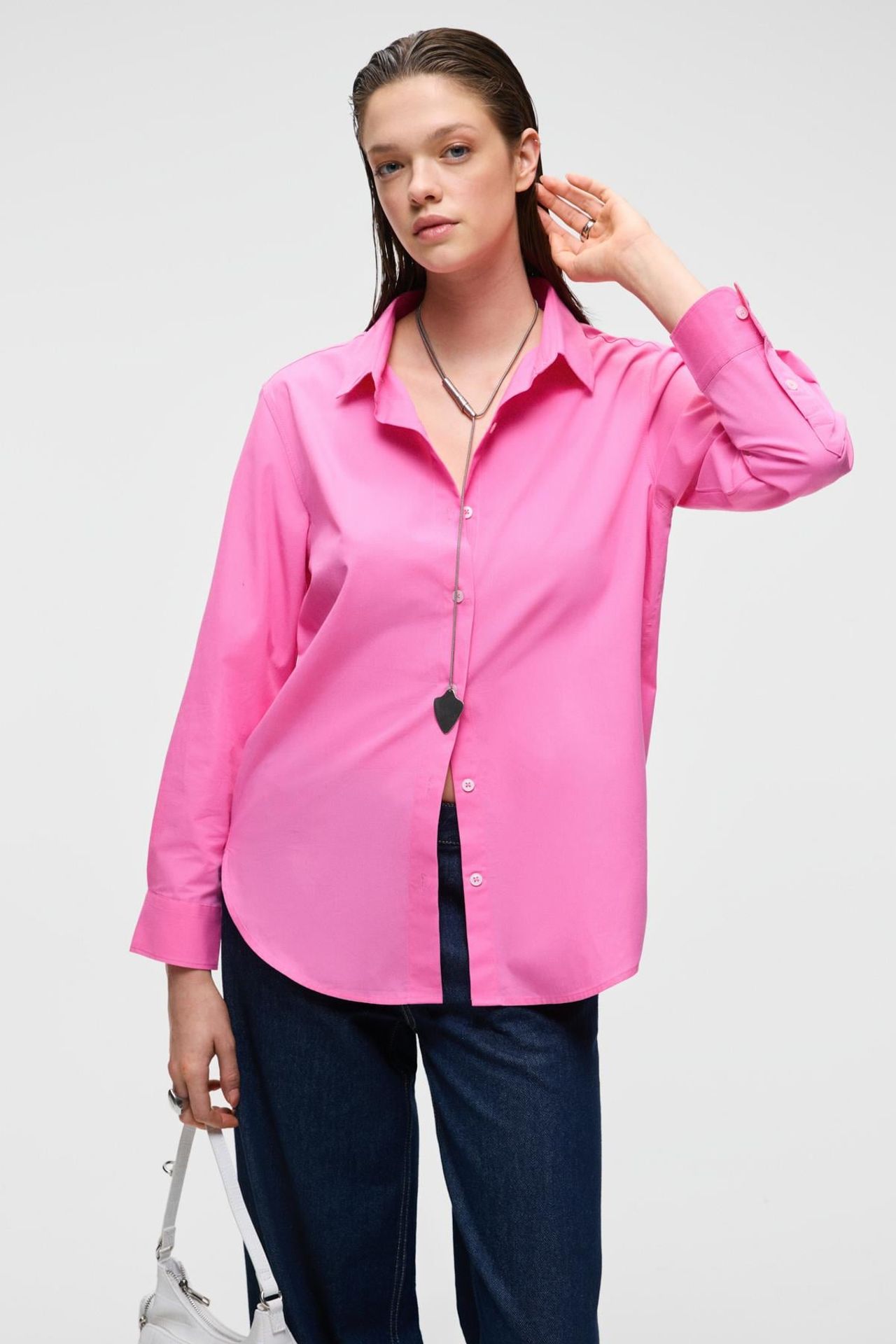 GRIMELANGE Oversized Long Sleeve Shirt 2