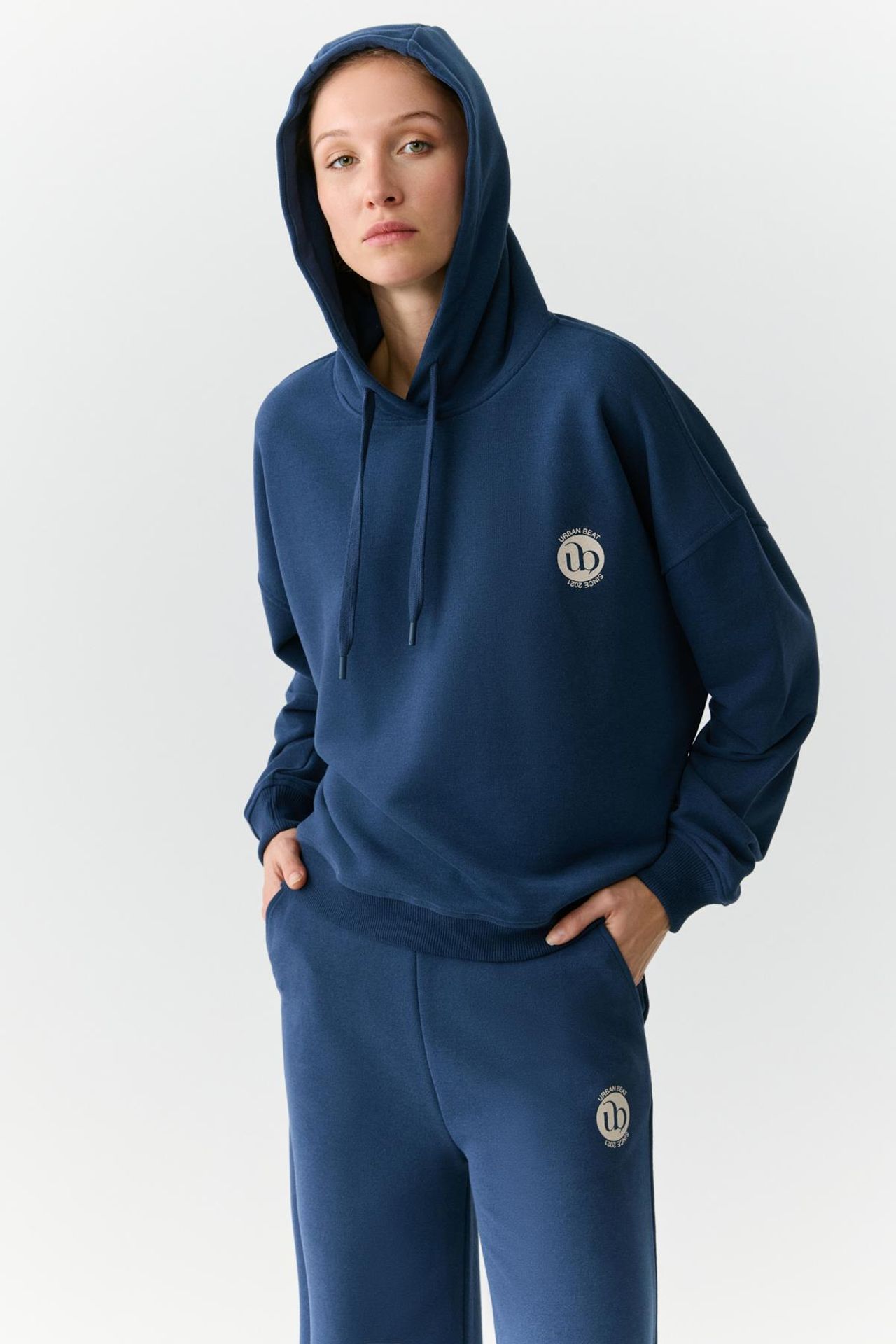 GRIMELANGE Geniş Kesim Kapüşonlu Sweatshirt 1