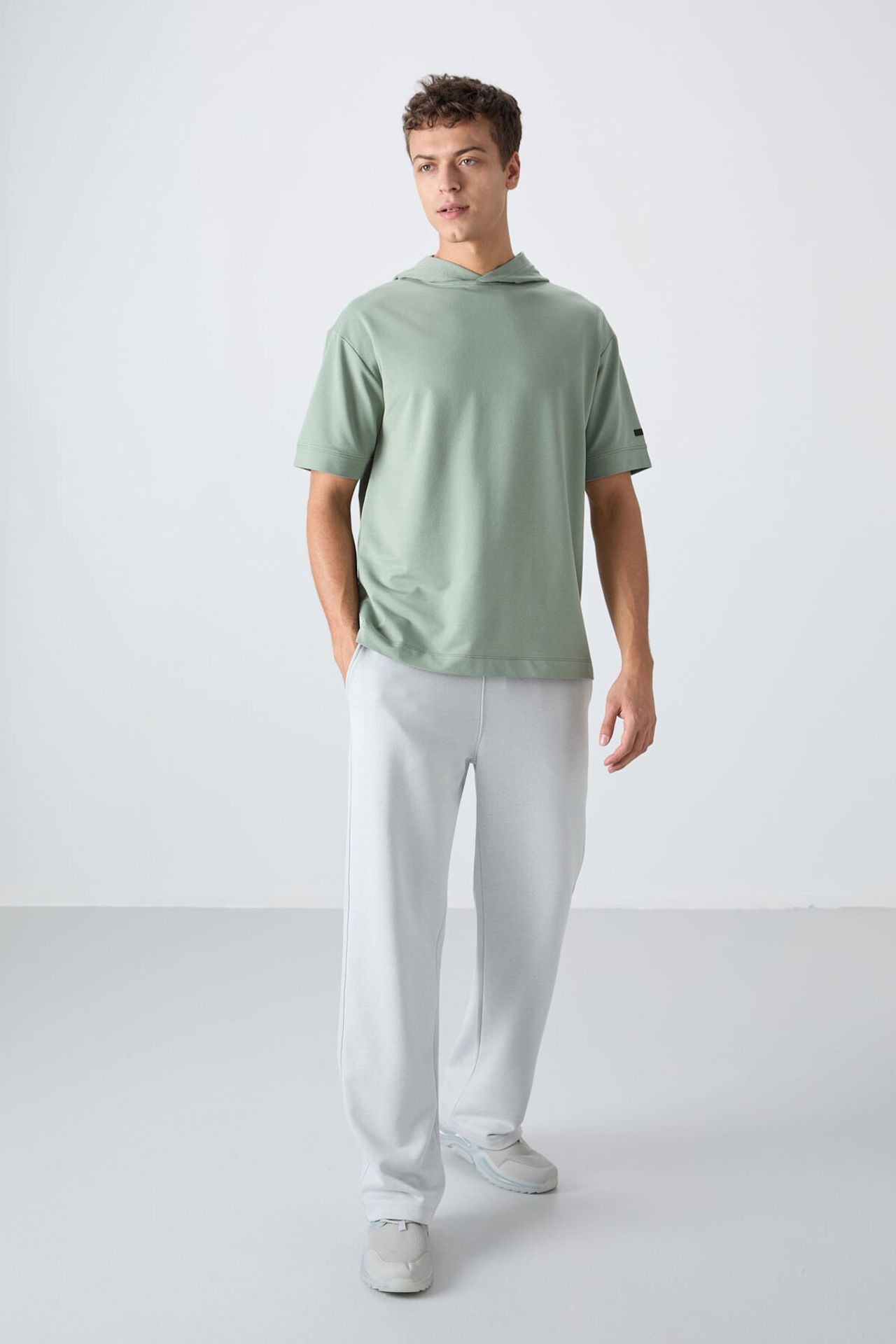 TOMMY Oversized Hooded Short-Sleeve T-Shirt 3
