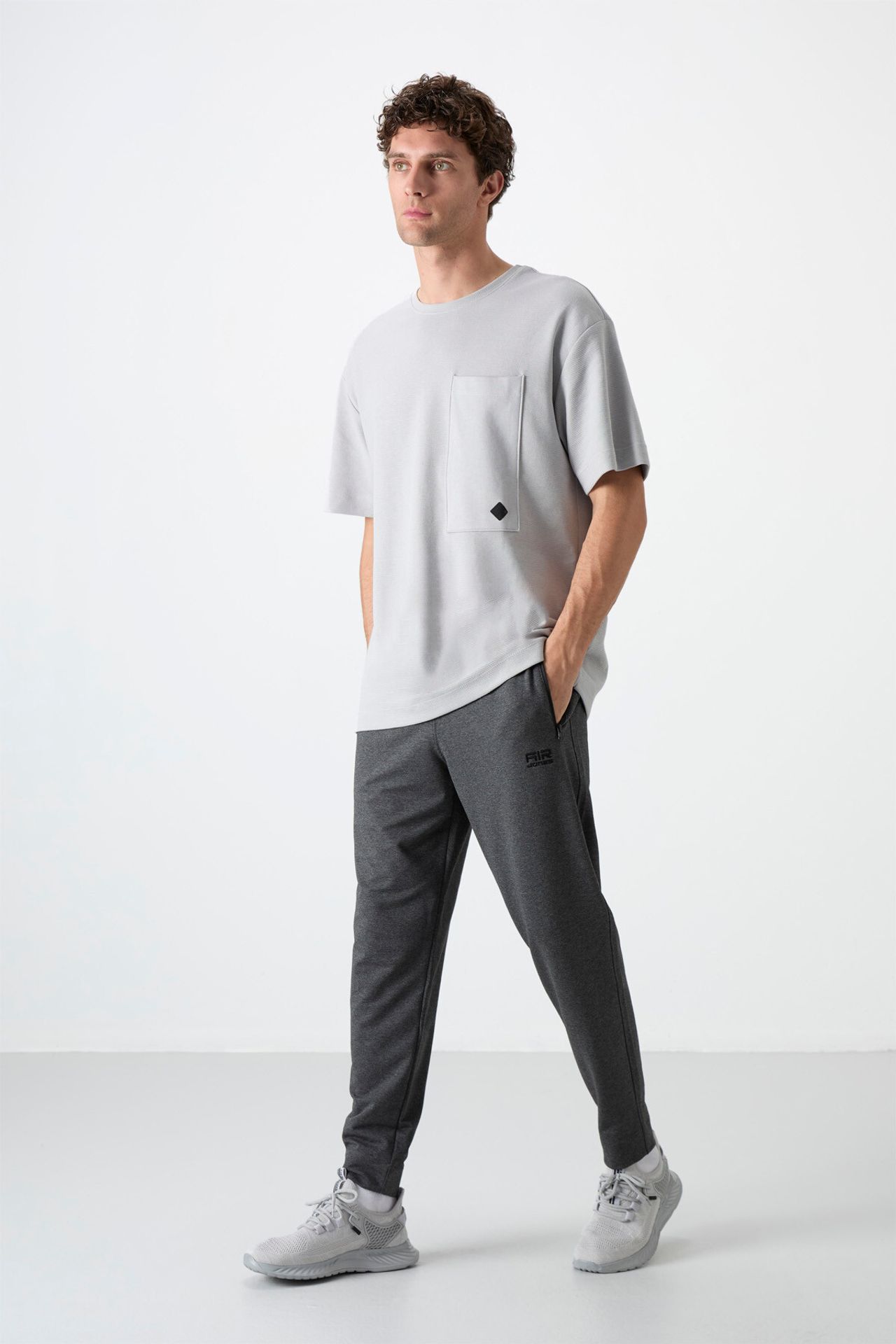 TOMMY Men's Solid Jogger Sweatpants 6