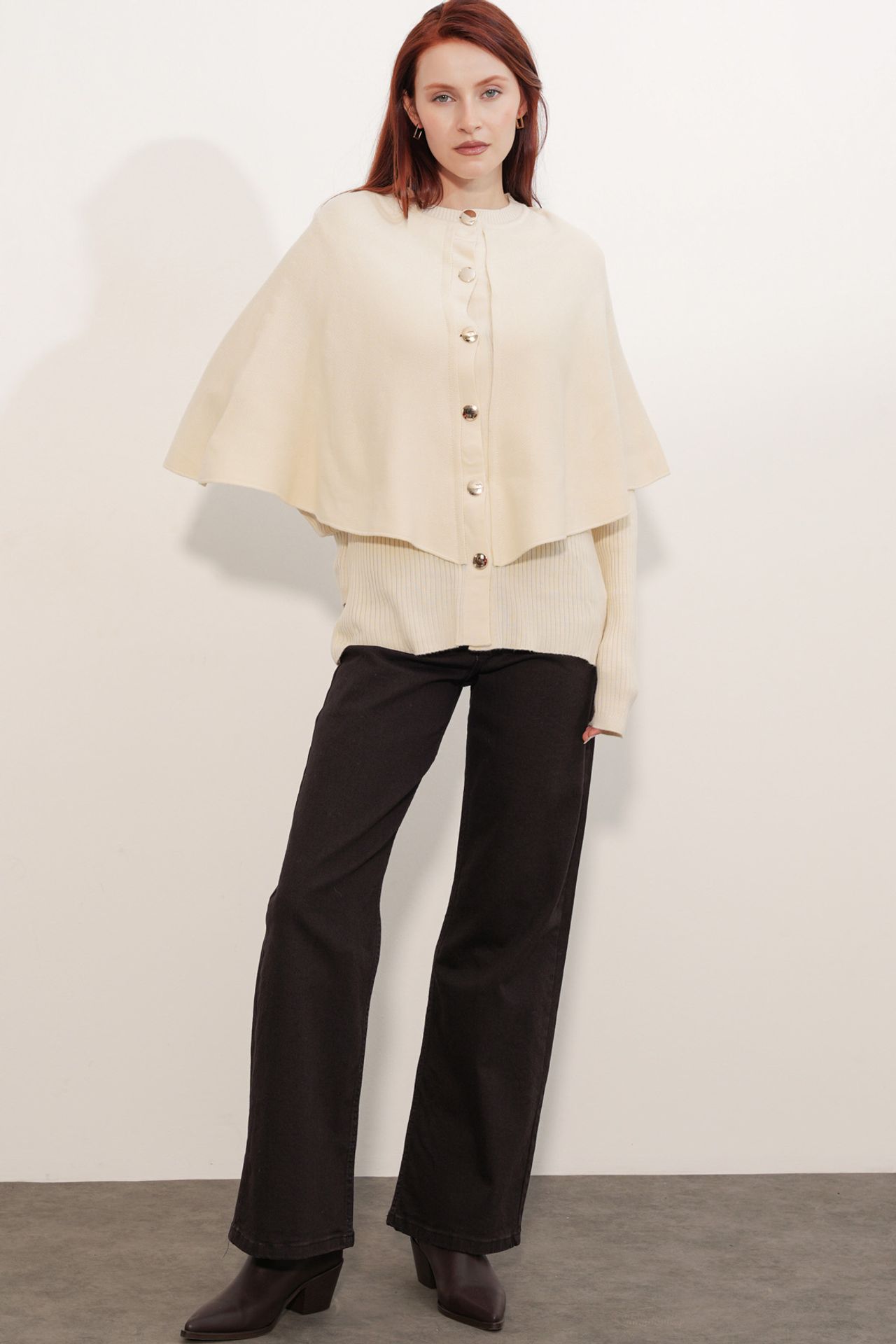 BDART Ribbed Textured Long Sleeve Button-Up Cardigan 2
