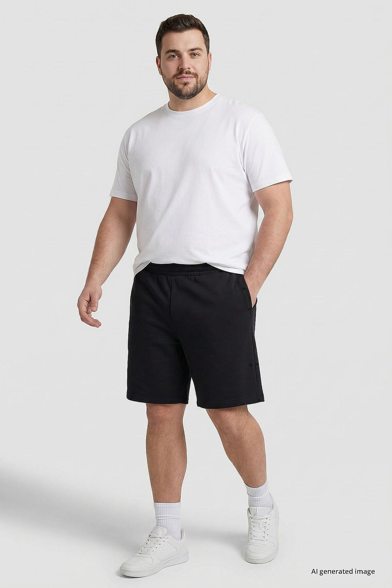 TOMMY Men's Mid Waist Drawstring Shorts 2