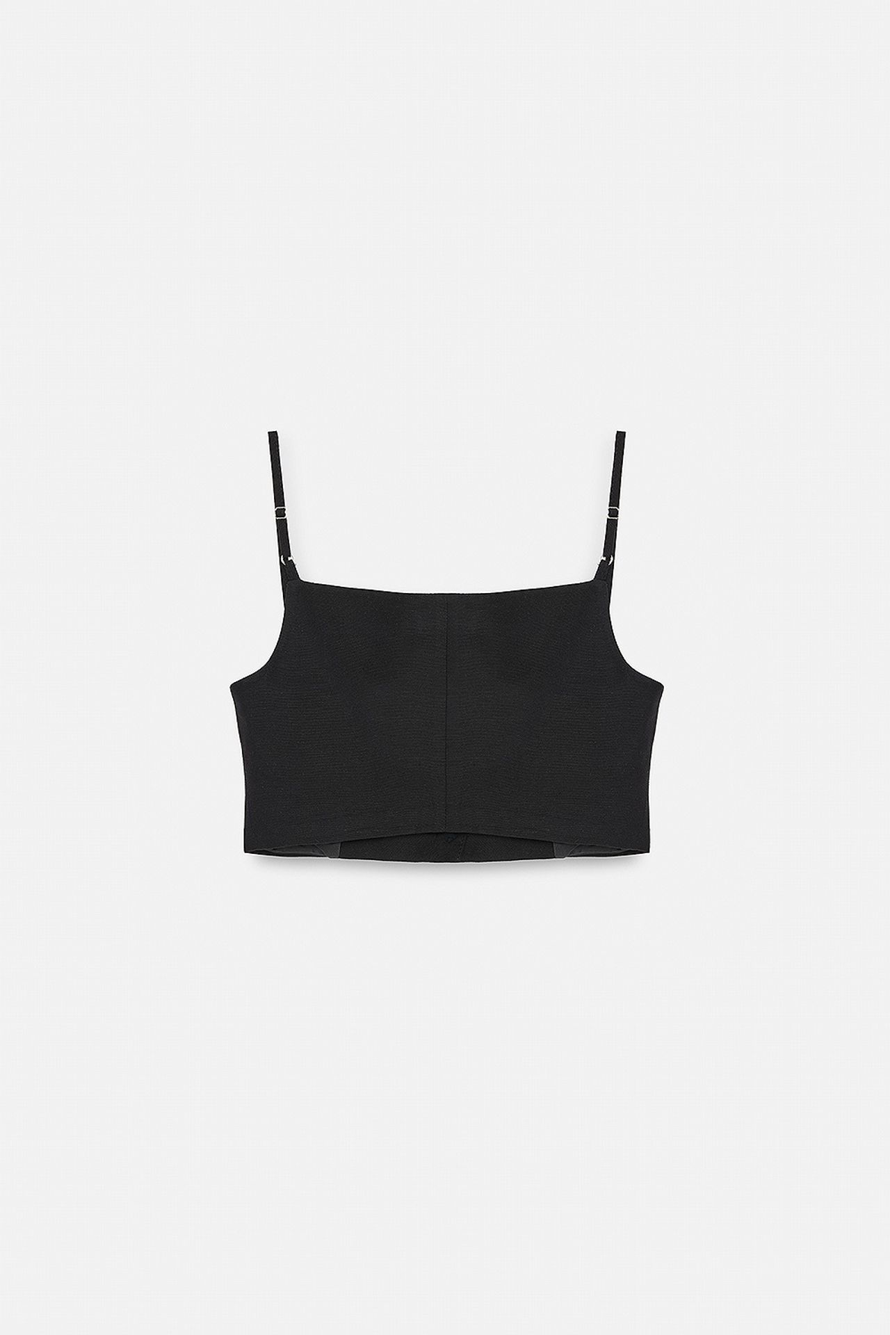 DILVIN Crop Fitted Waistcoat With Heart Neckline 6