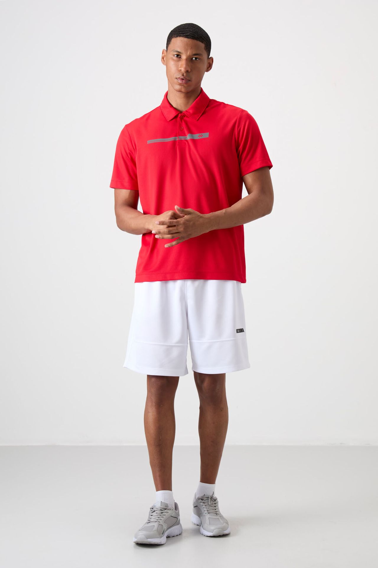 TOMMY Men's Polo Collar Button T-Shirt 2