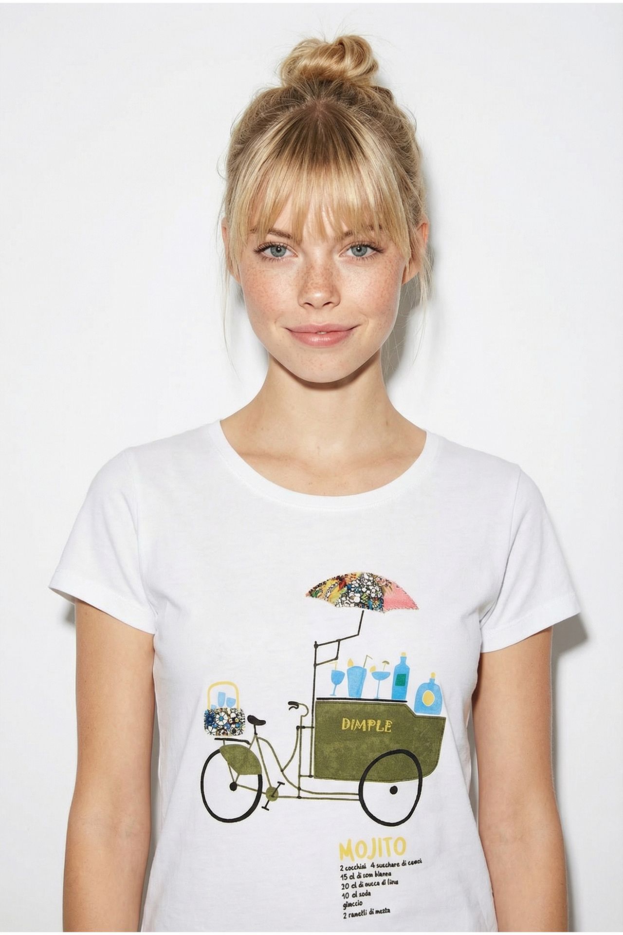 LUCCI Embroidered Printed Crew Neck T-Shirt 5