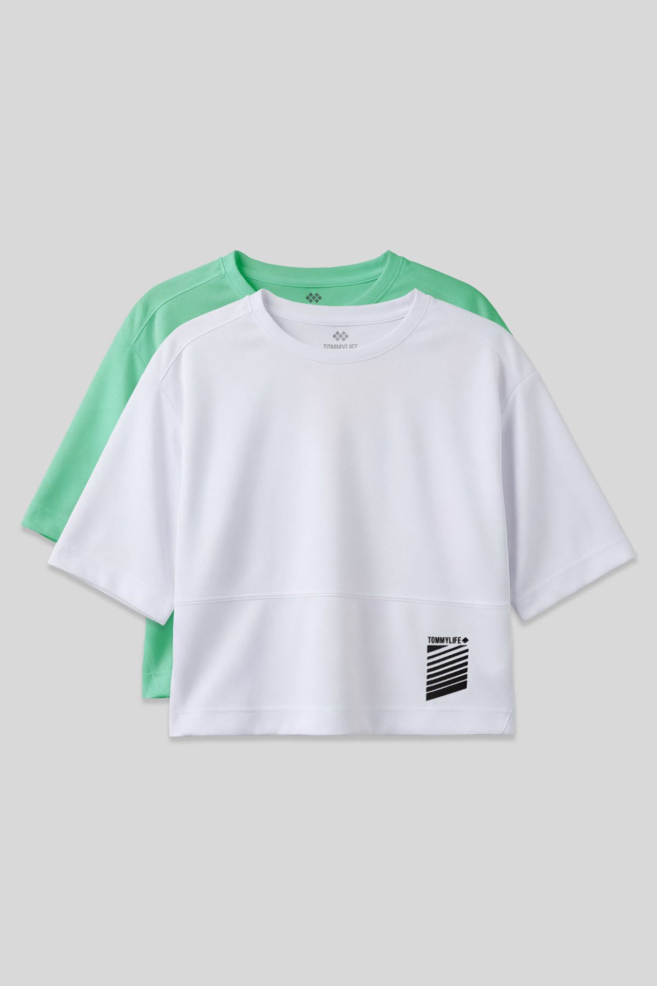 TOMMY Women's Oversized Crop T-Shirt 1