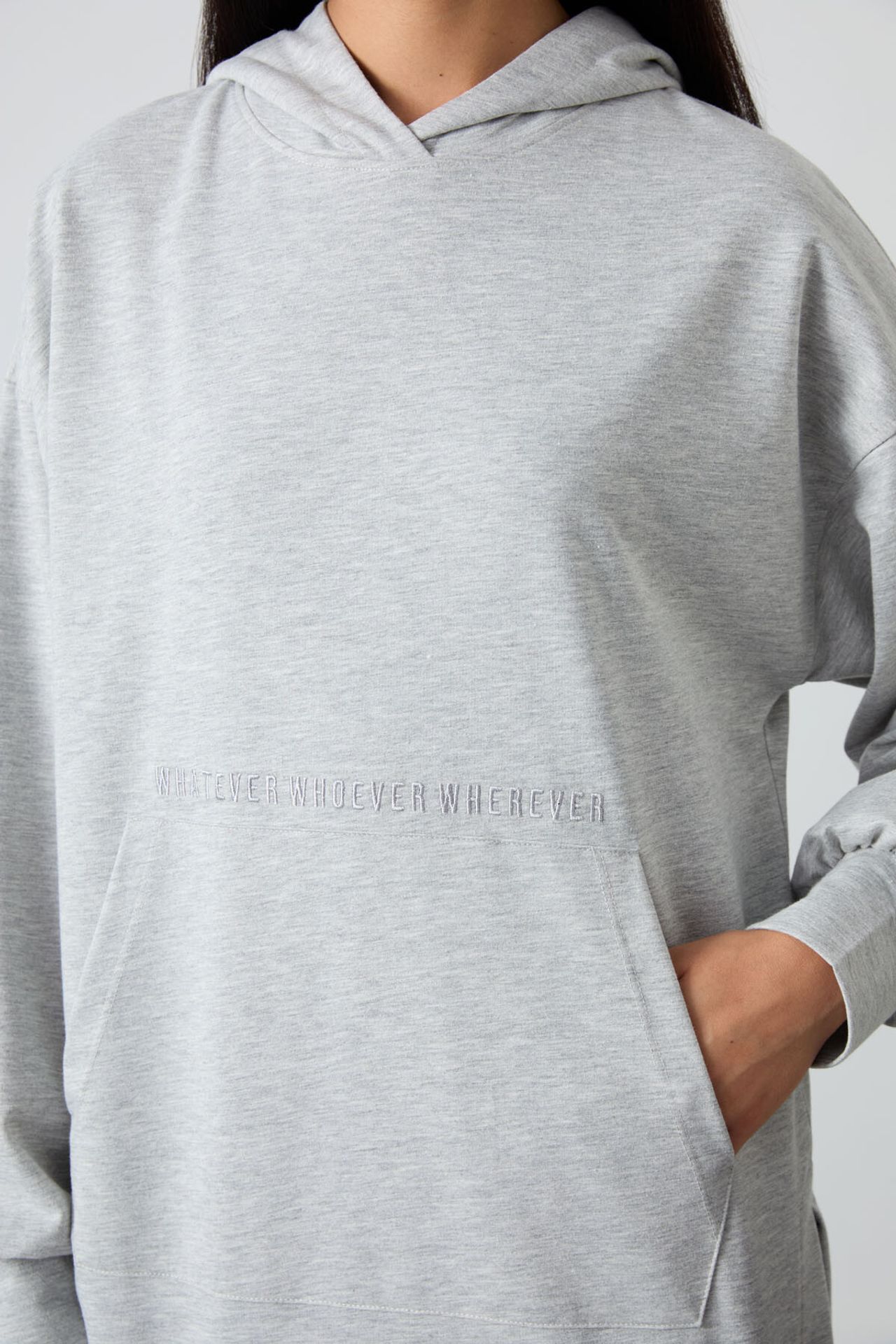 TOMMY Oversized Printed Hooded Sweatshirt 3