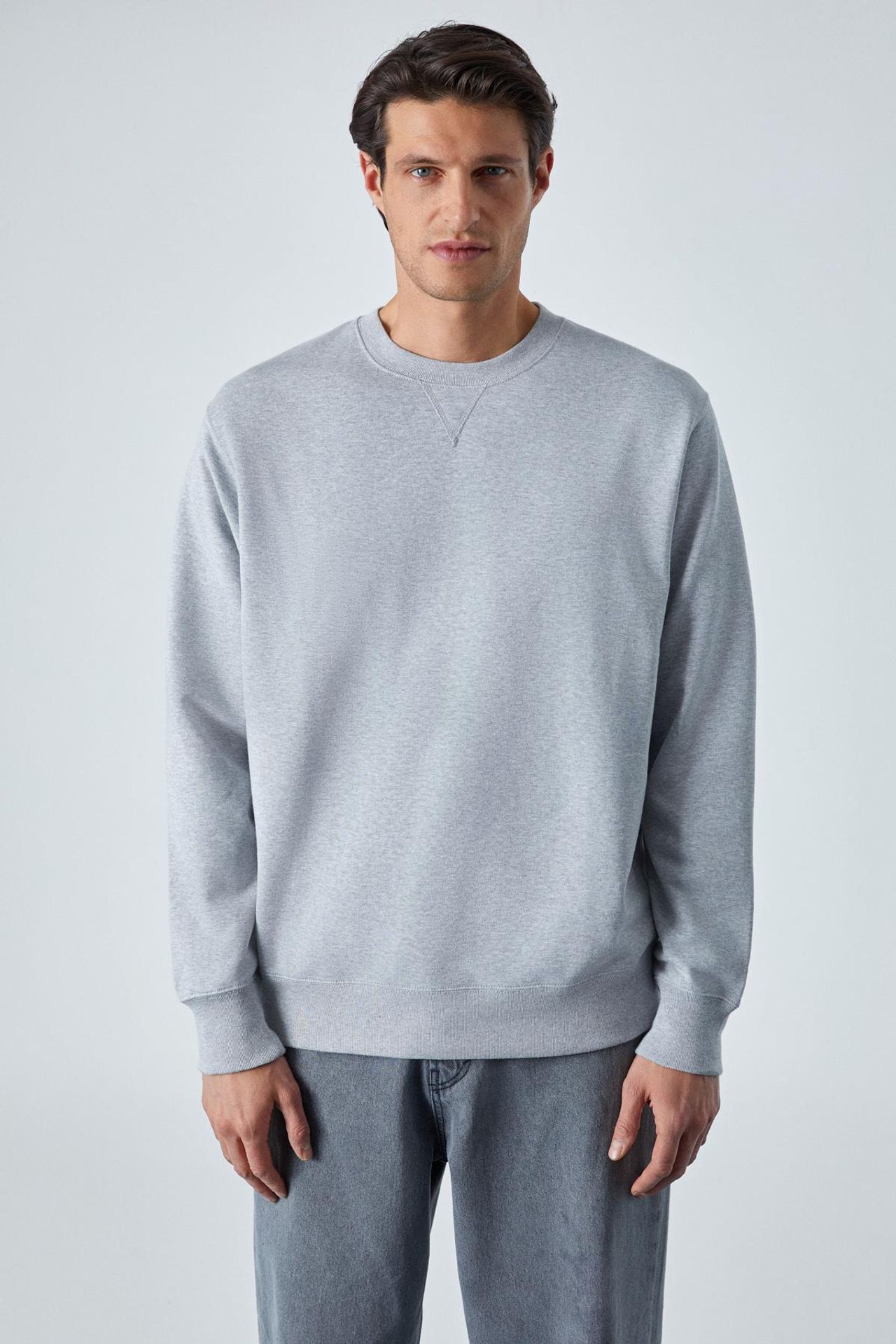 GRIMELANGE Rahat Bisiklet Yaka Sweatshirt 1