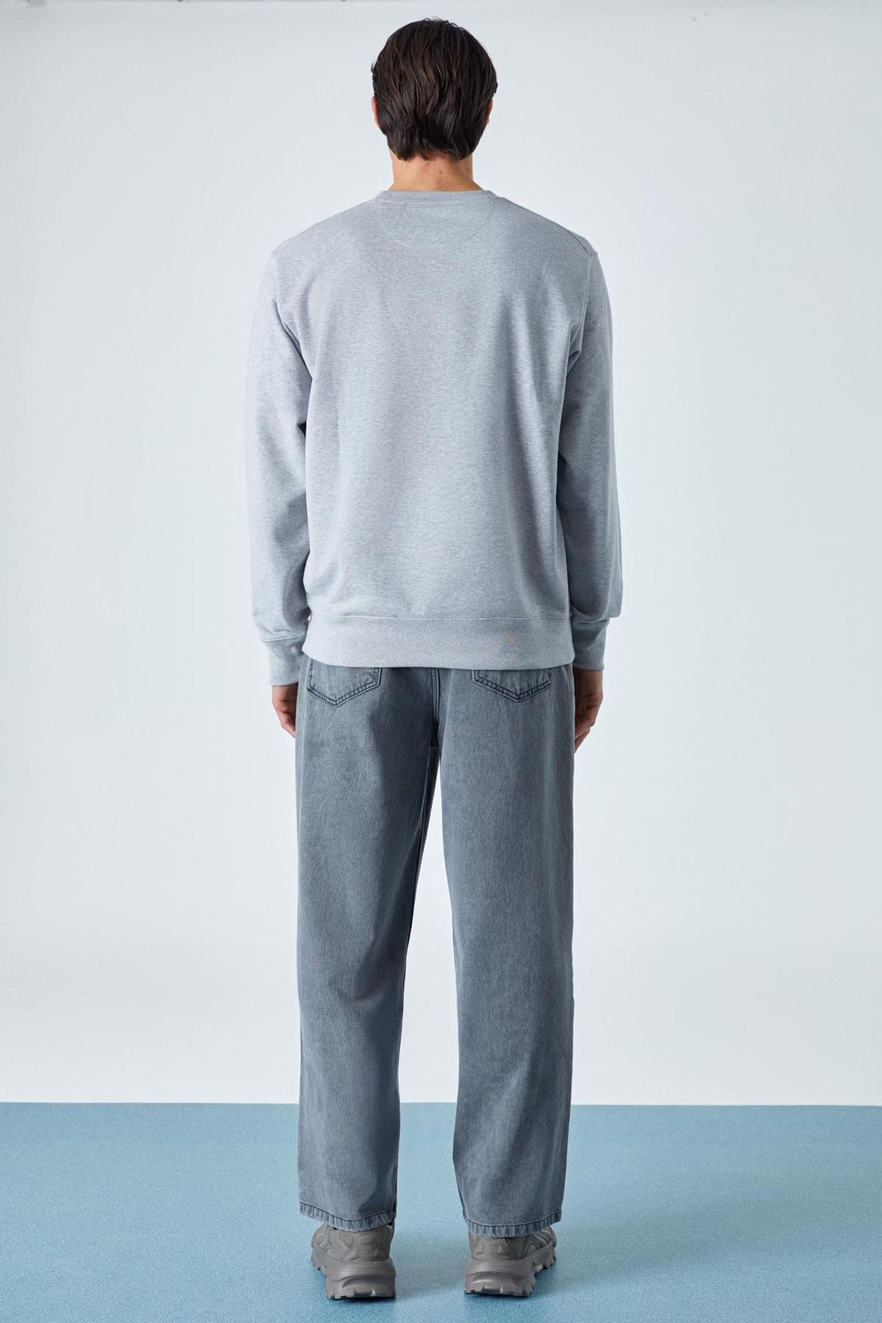 GRIMELANGE Rahat Bisiklet Yaka Sweatshirt 5