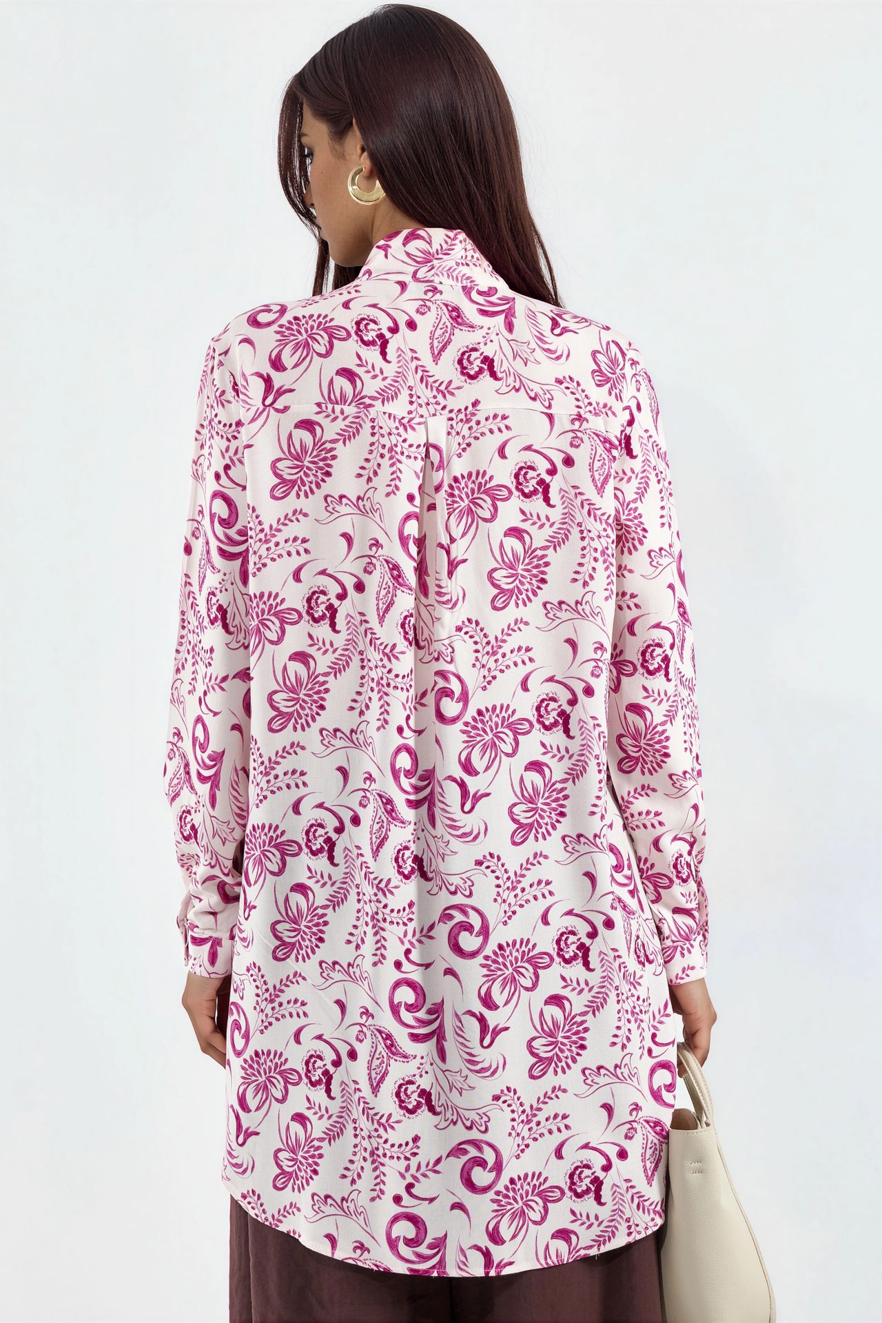 BDART Long Floral Viscose Shirt 3
