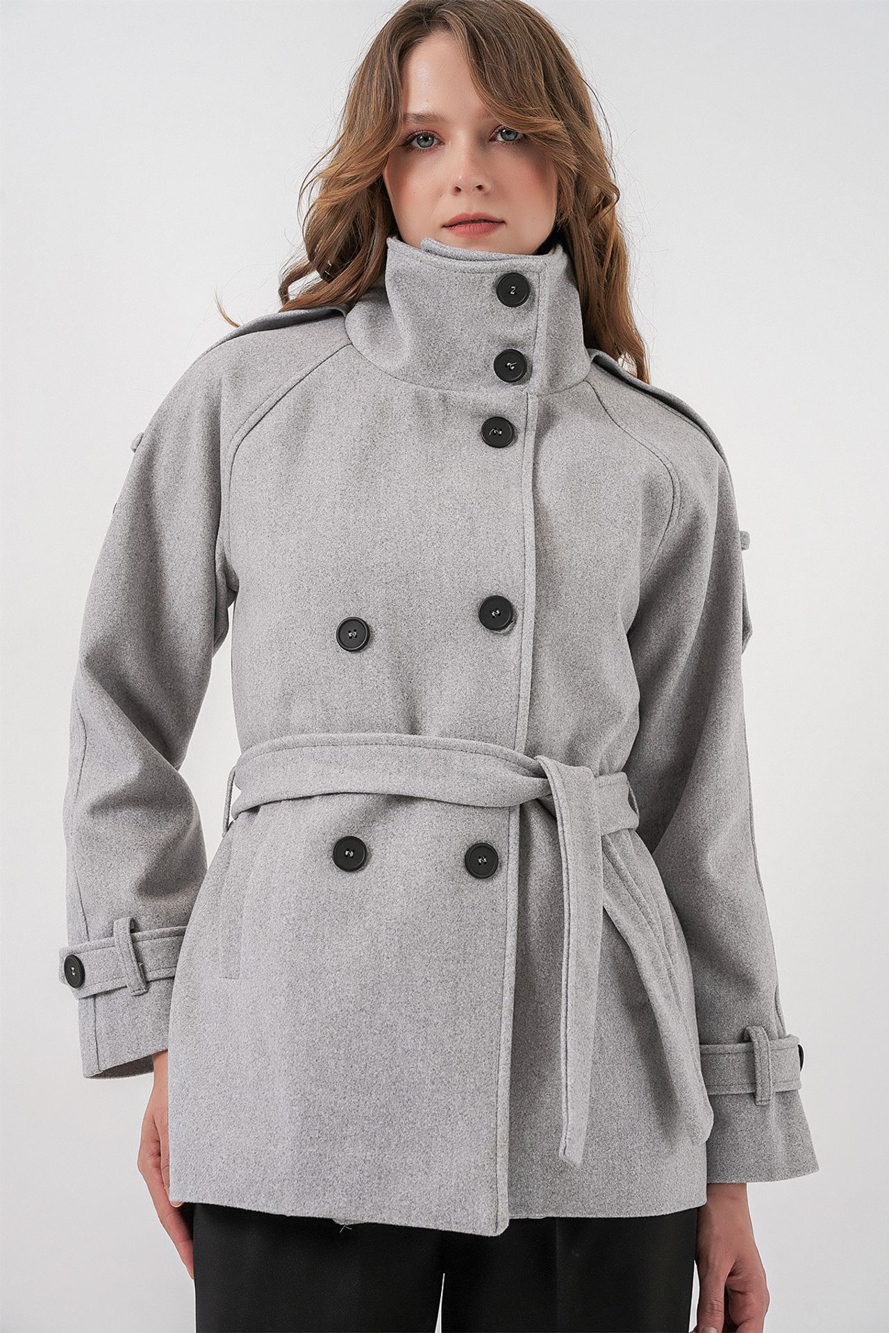 BDART Textured Gabardine Buttoned Coat 1