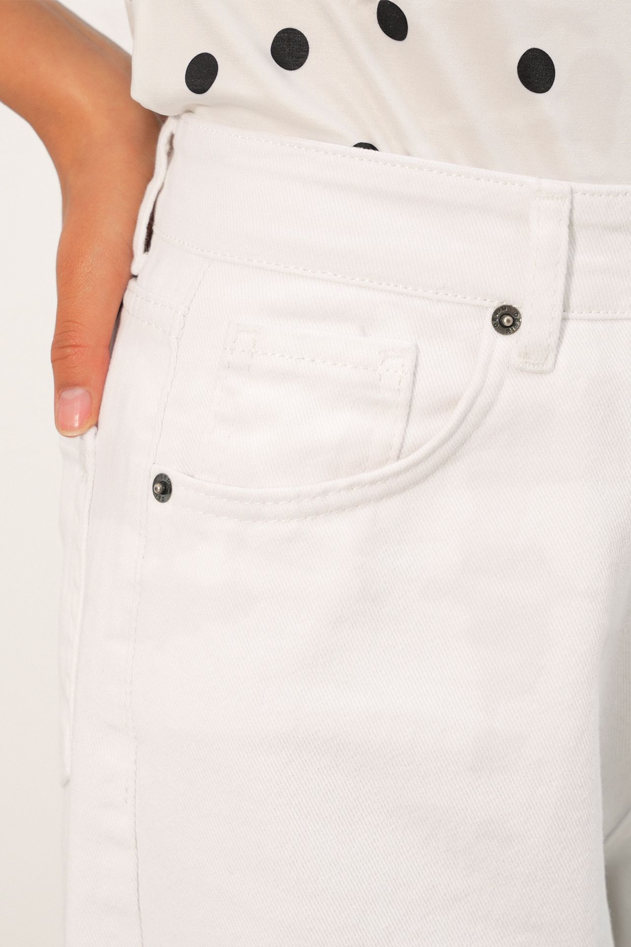 BDART High Waist Loose Fit Wide Leg Denim Jeans