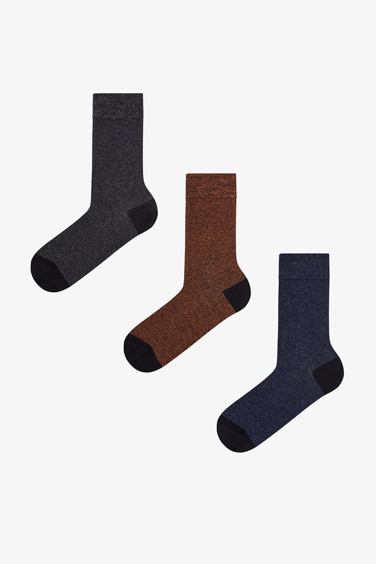 PENTI Men's 2-Pack Crew Socks 1