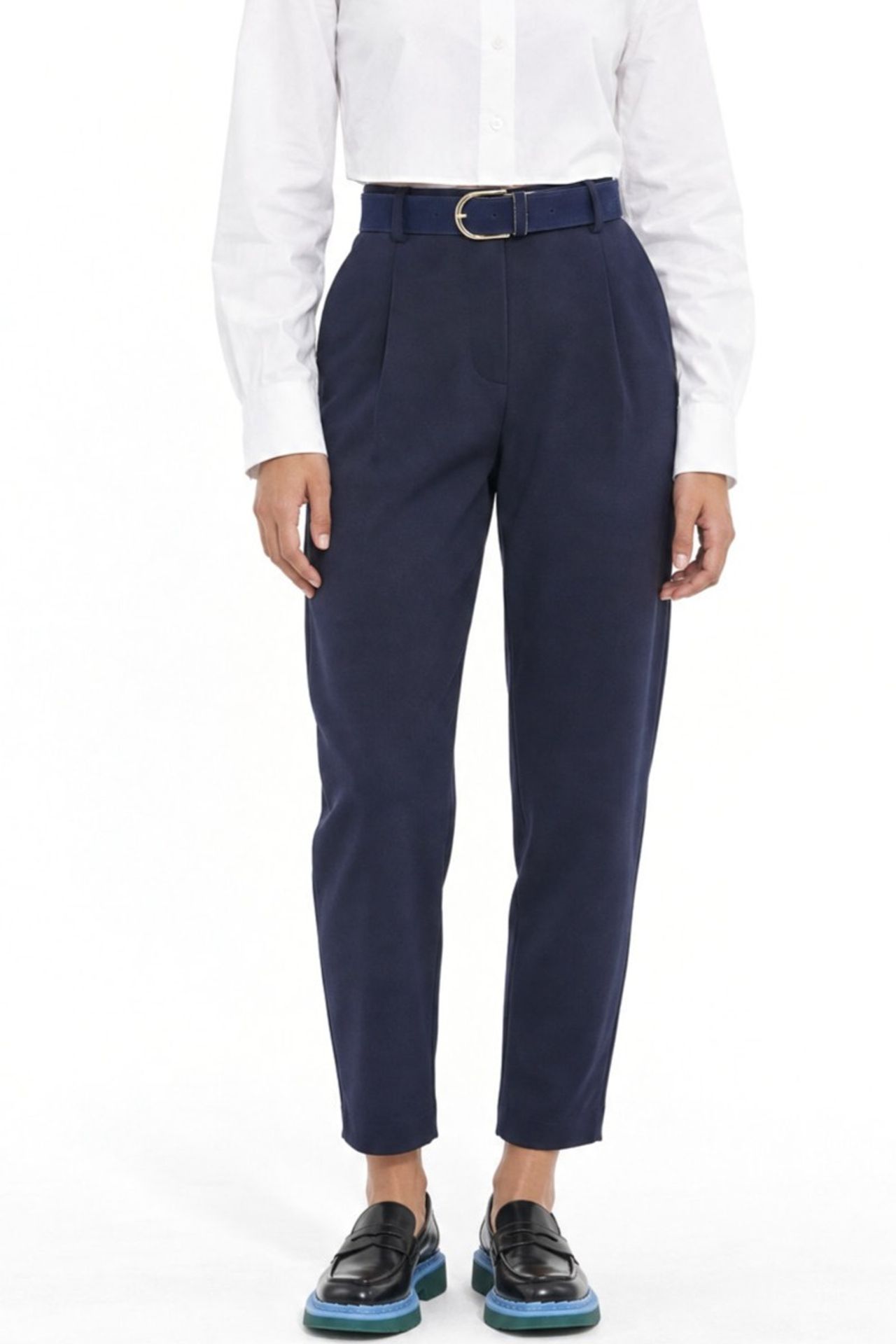BUSEM Women's Cotton Blend Stretch Pants 1