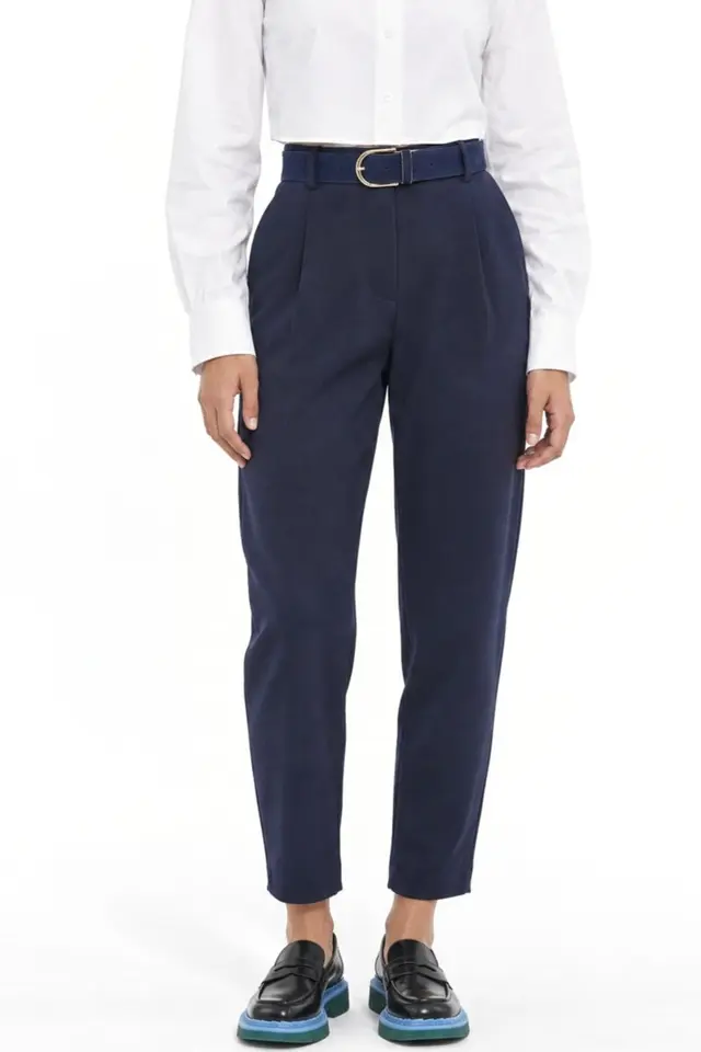 BUSEM Women's Cotton Blend Stretch Pants