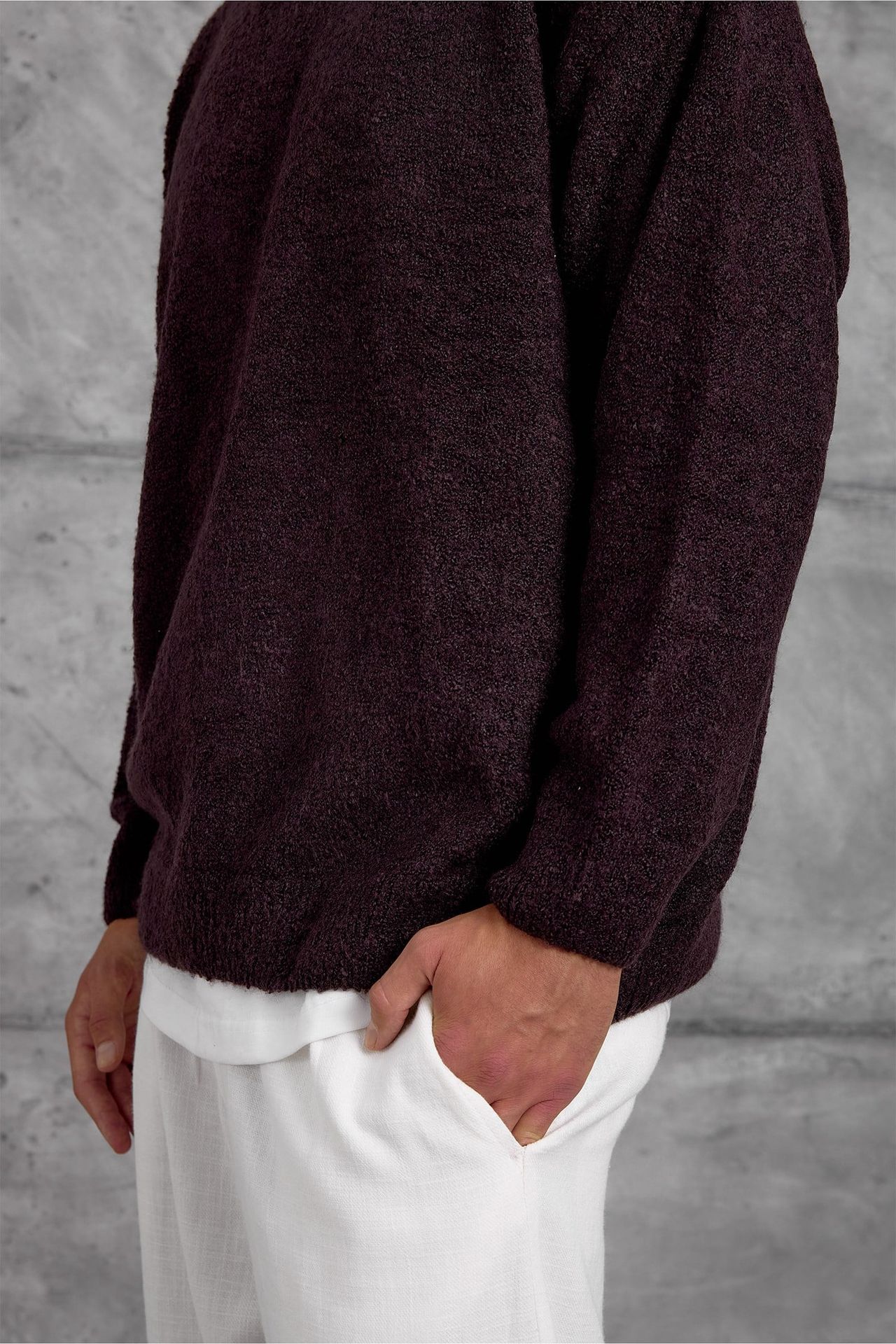 NOMARC Regular Fit Bisiklet Yaka Kazak 3