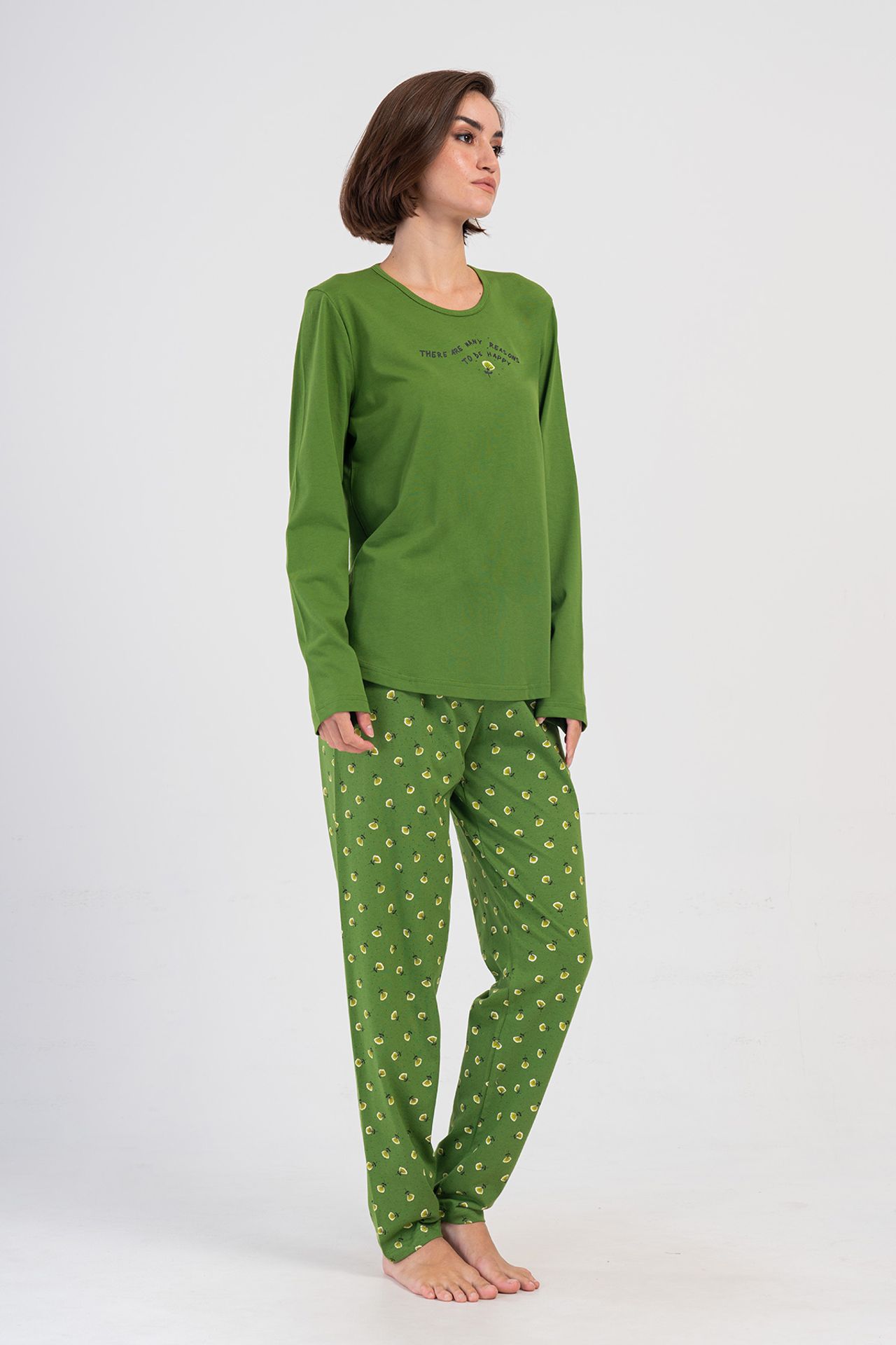 YAKE Rahat 2 Parçalı Pijama Takımı 1