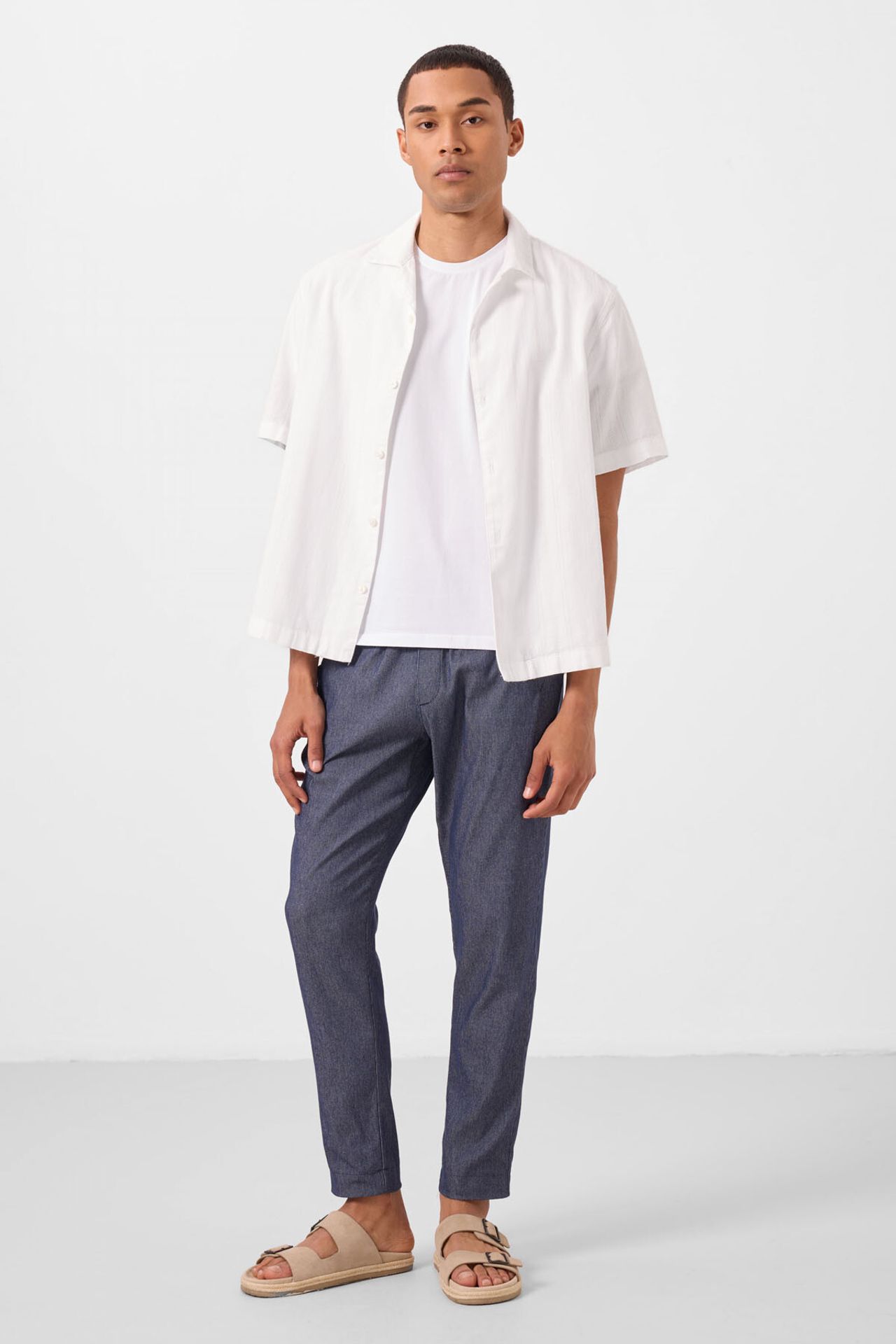 TOMMY Men's Straight-Leg Gabardine Chinos 4