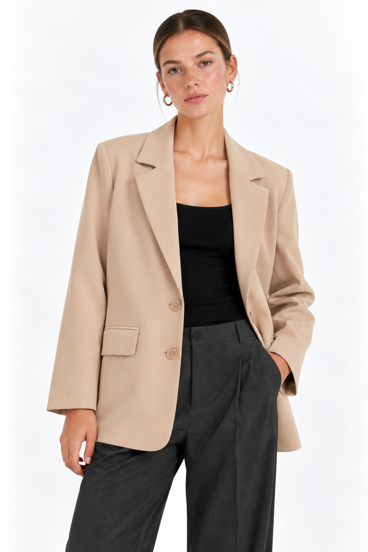 MIXRAY Oversized Blazer 1