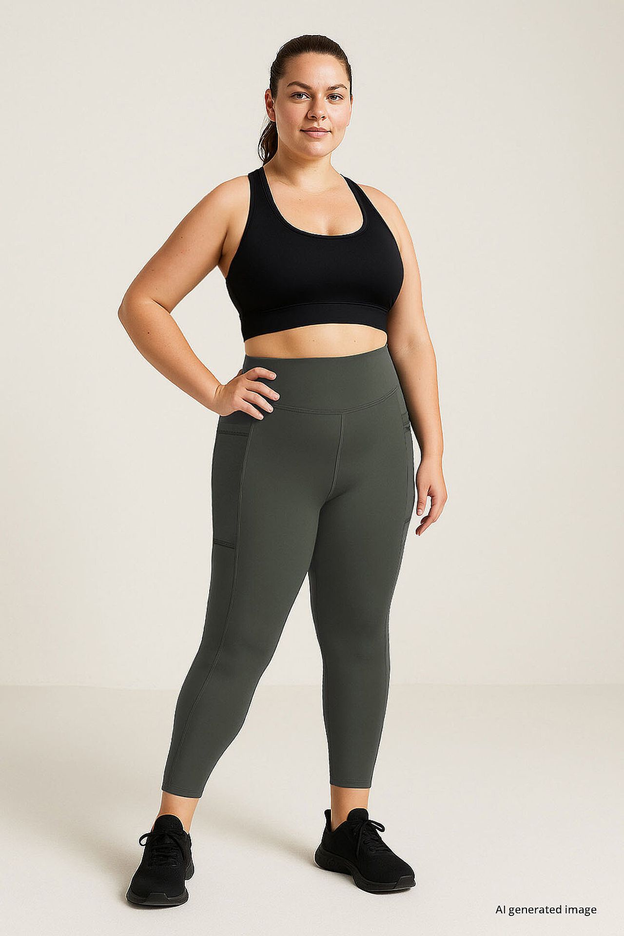 TOMMY Women's High Waist Pocket Leggings 1
