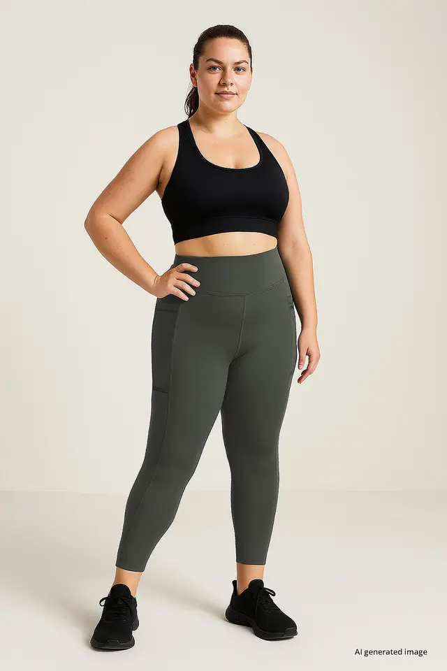 TOMMY Women's High Waist Pocket Leggings