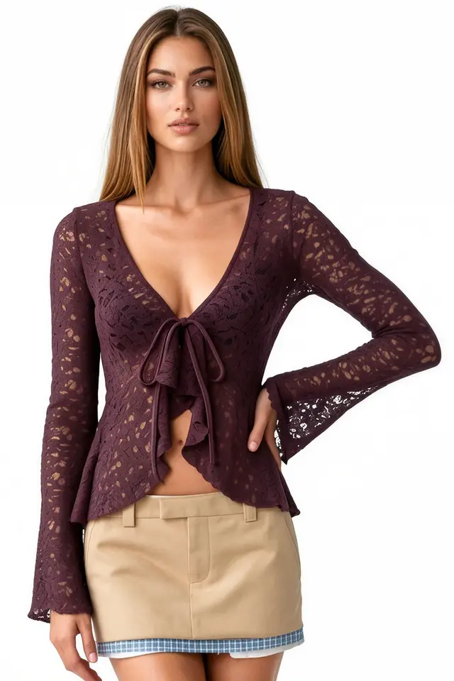 BUSEM Polyamide Elastane Blouse