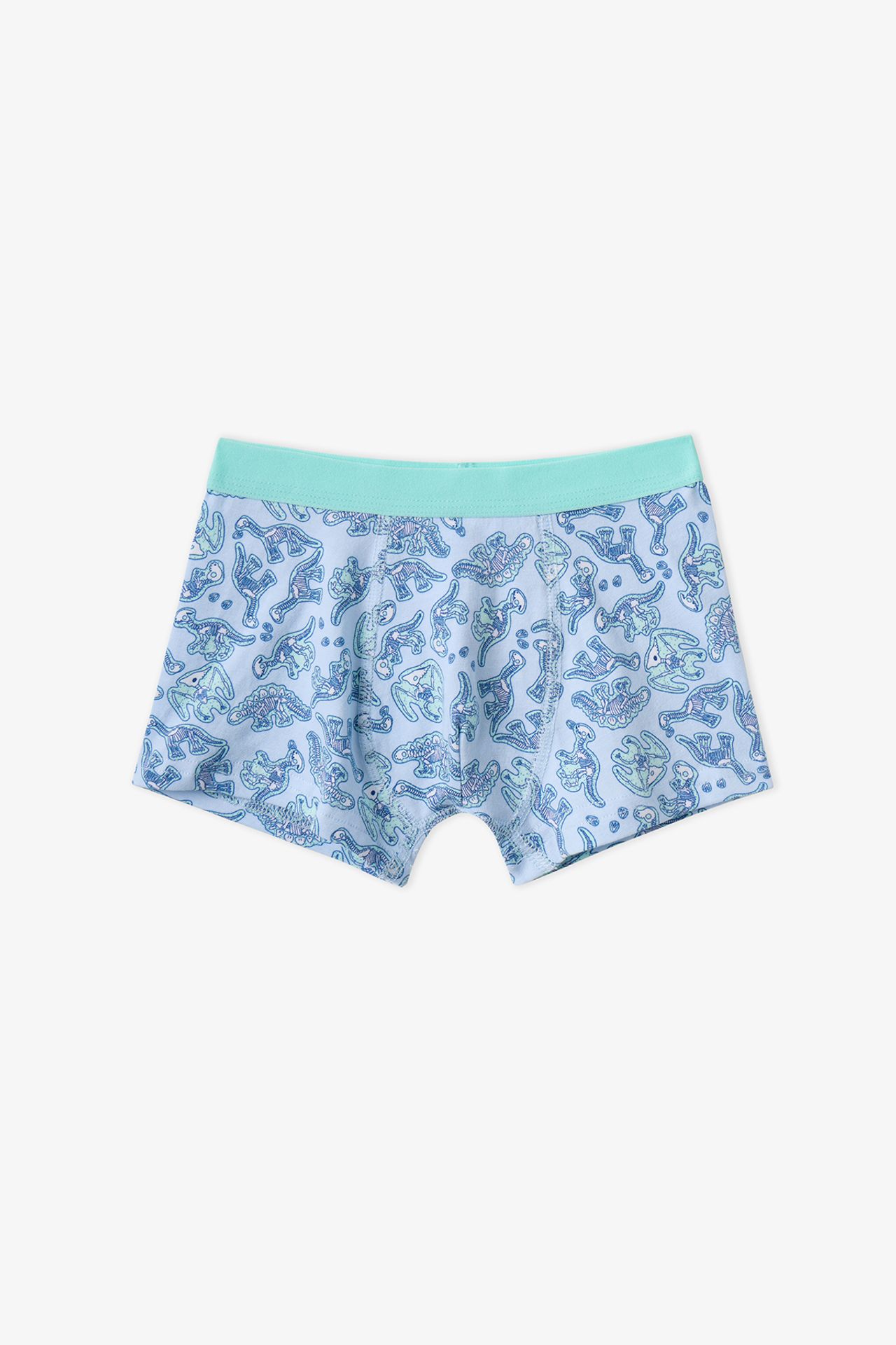 PENTI Boys' Dino Bones Striped Boxer 4