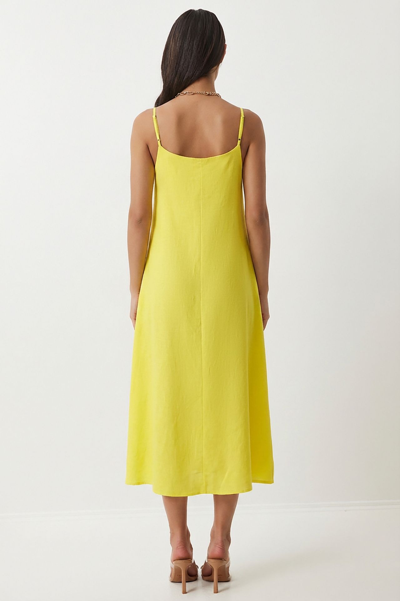 ISTANBUL Cotton Poplin Midi Slip Dress 6
