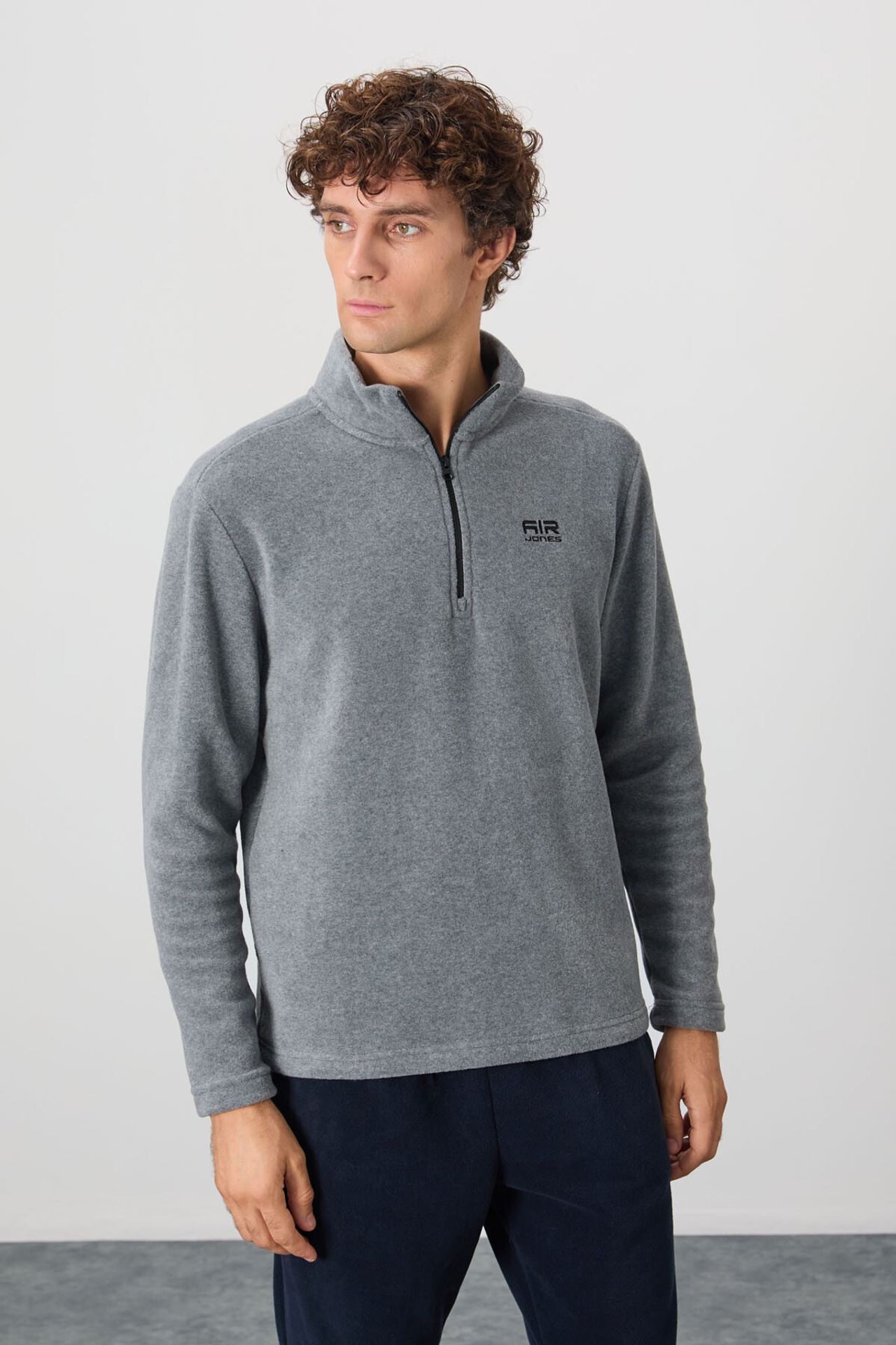 TOMMY Men's Plush Half-Zip Sweatshirt 4