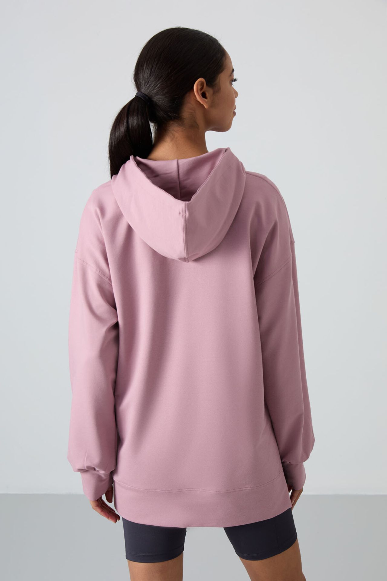 TOMMY Oversized Printed Hooded Sweatshirt 6