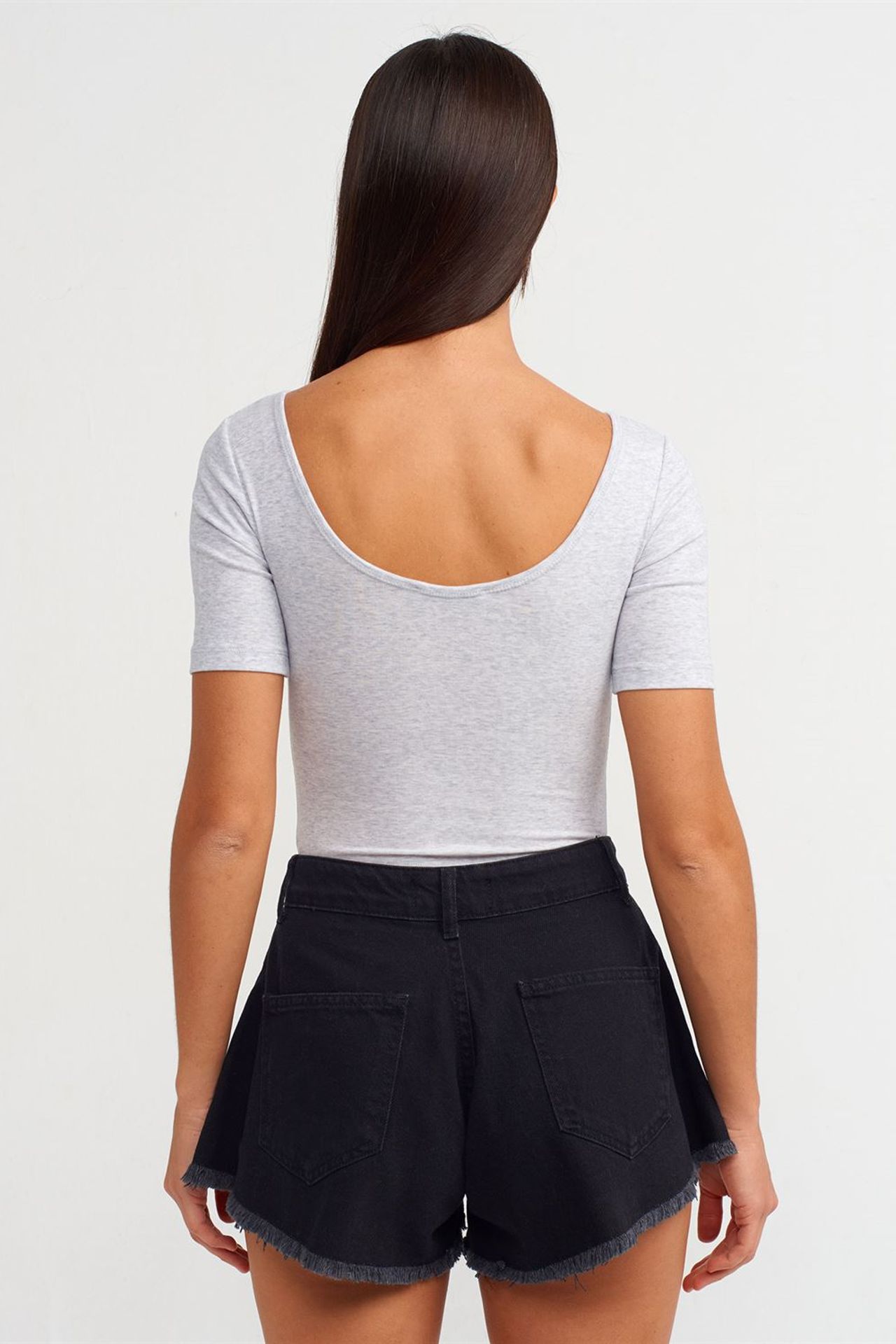 DILVIN Slim Fit Cotton Blend Unitard 2