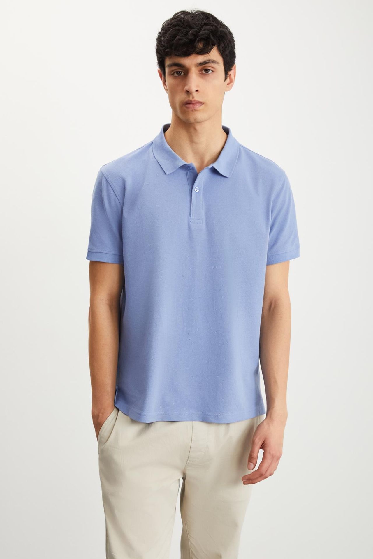GRIMELANGE Polo Yaka Düğmeli Tişört 2