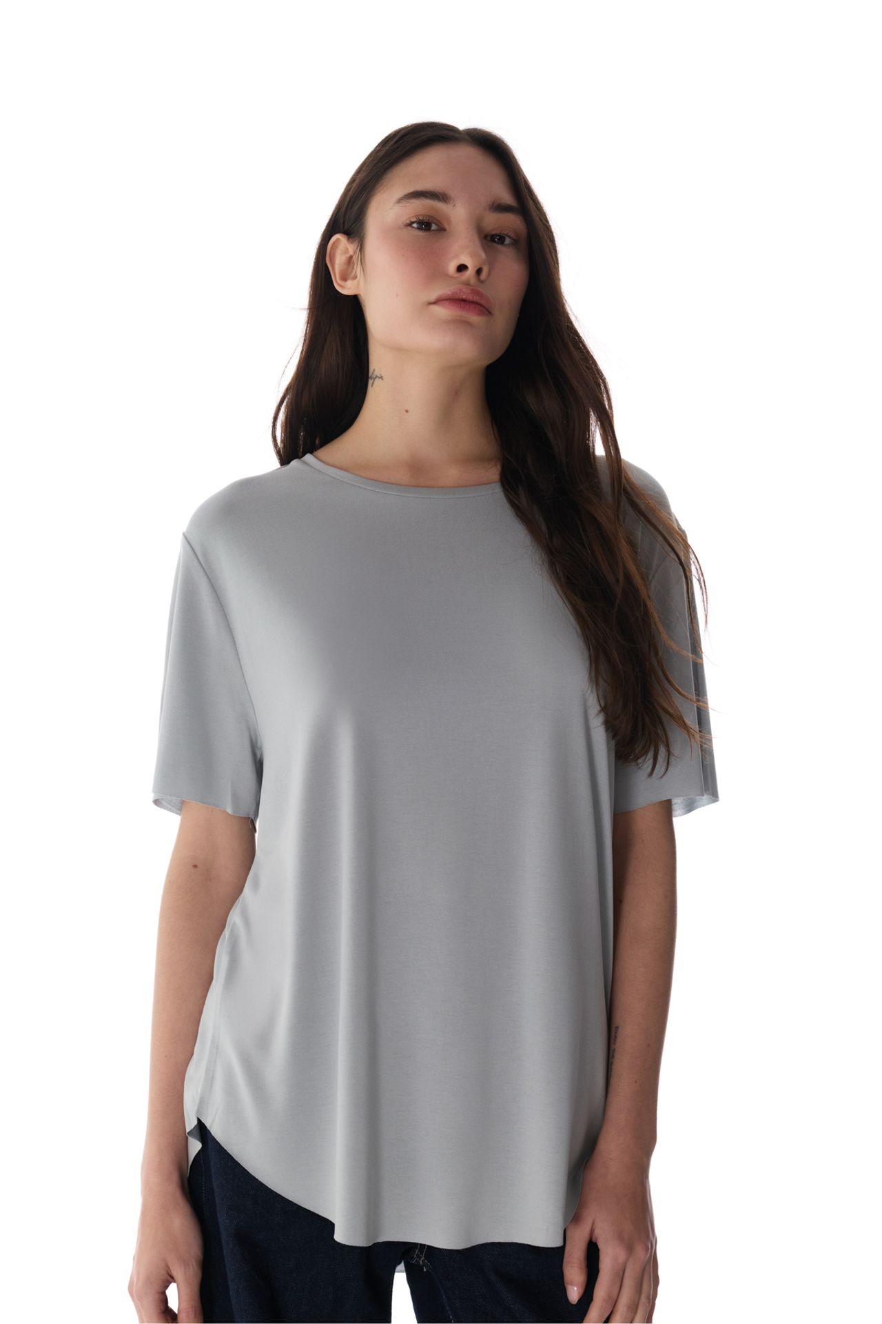 PENTI Crew Neck Oversize Modal T-Shirt 2