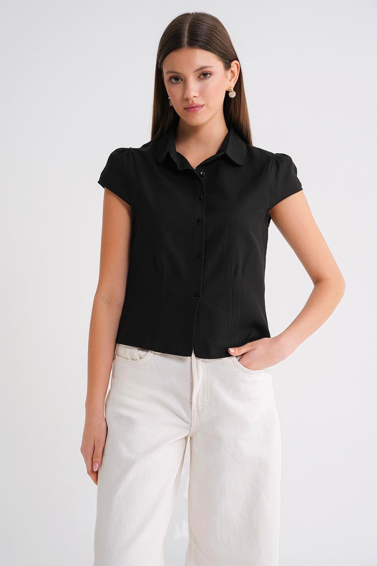 Mixray Slim Fit Poplin Shirt 4