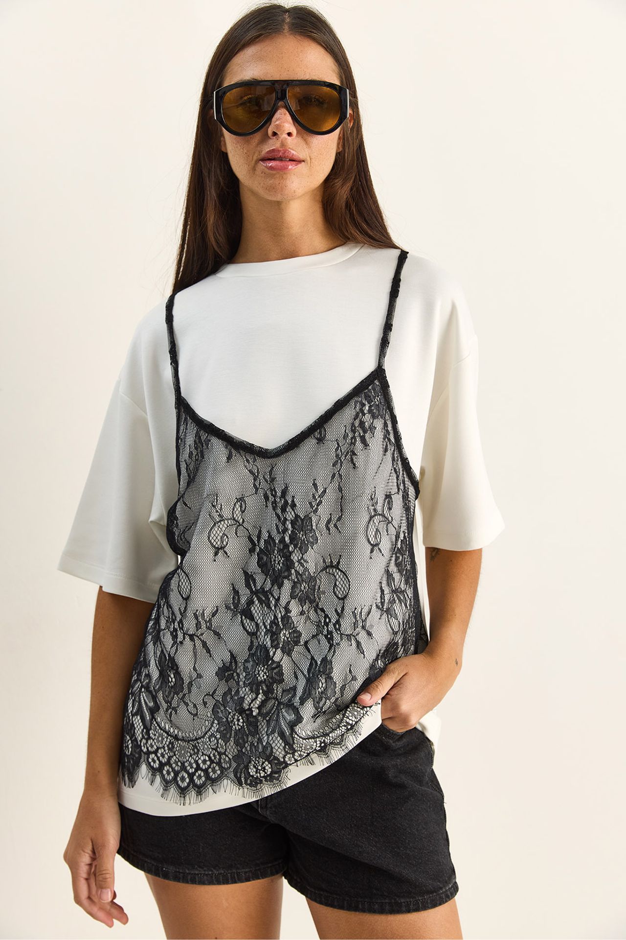 LUCCI Women's Crew Neck T-Shirt 4