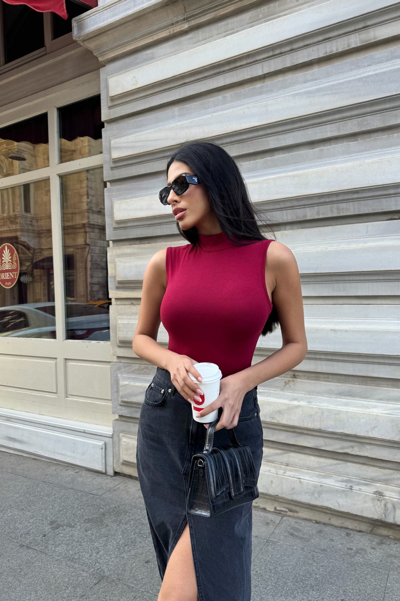 BIPANTOLON Kadın 3'lü Nervürlü Yarım Balıkçı Yaka Body 4