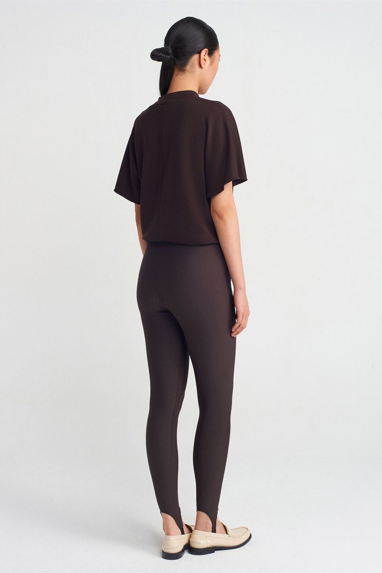 DILVIN High-Waist Skinny Leggings