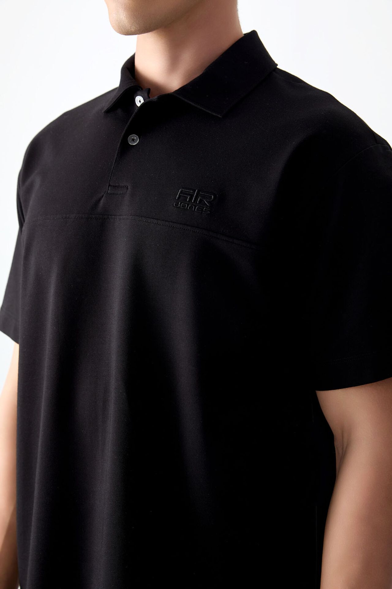 TOMMY Oversized Polo Collar T-Shirt 2