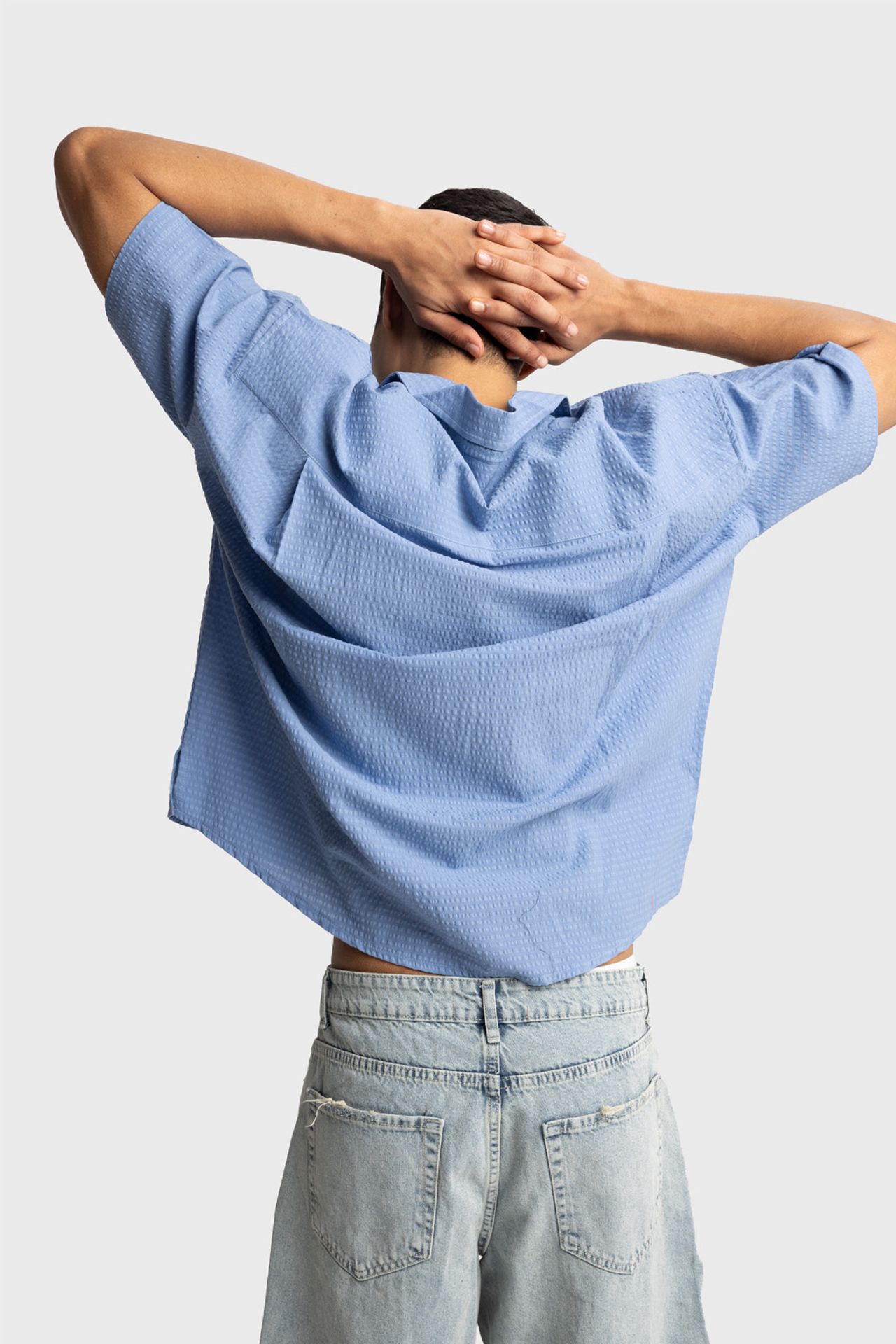 GIESTO Textured Short Sleeve Shirt 2