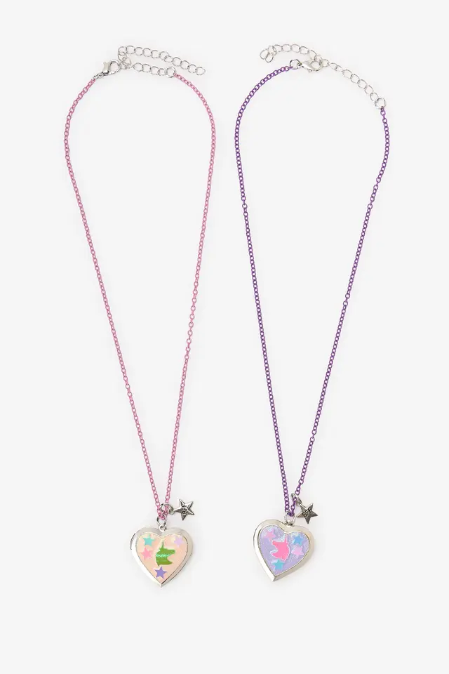 PENTI Girls' Unicorn Bff Necklace