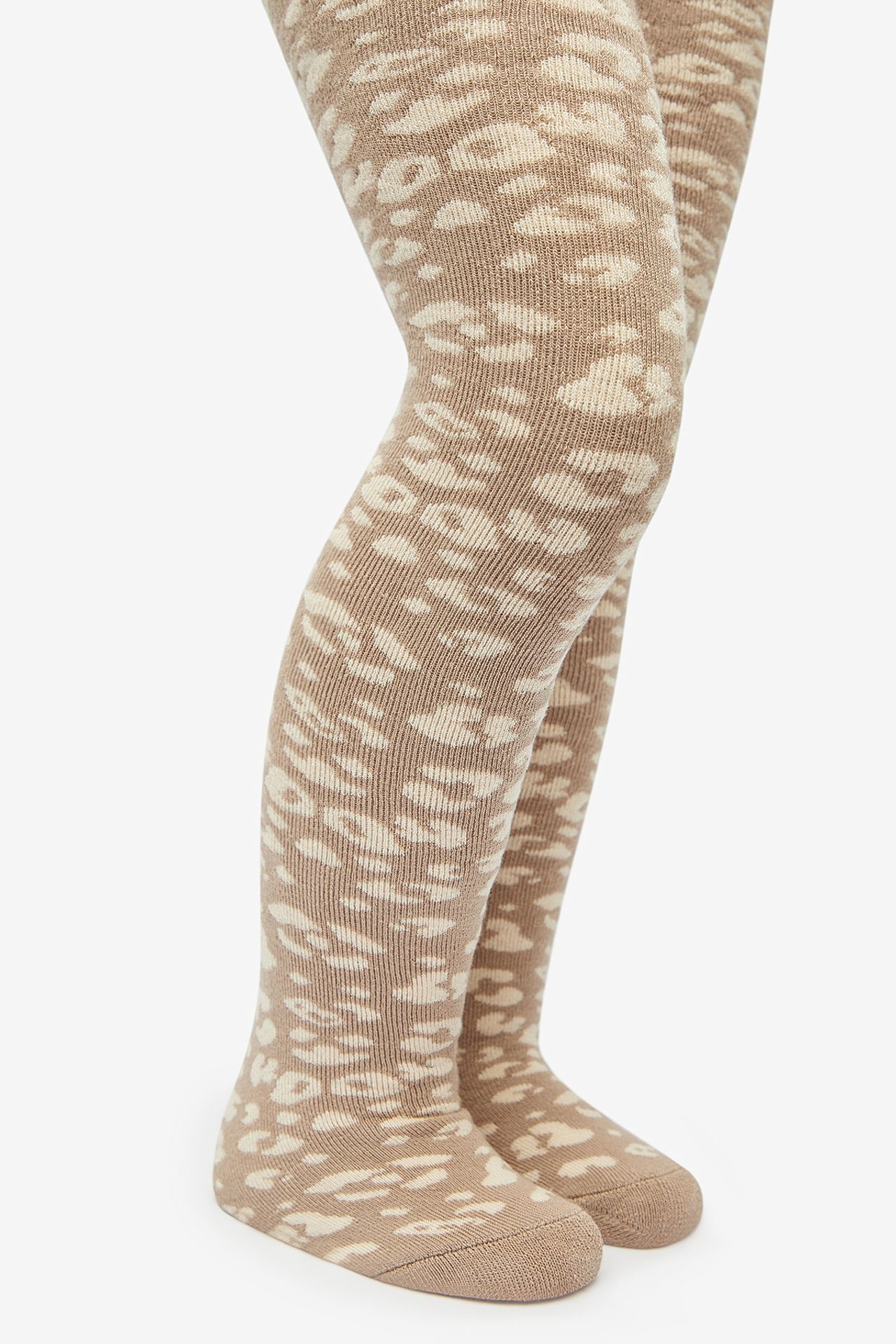 PENTI Girls' Pretty Leopard Towel Acid Tights 3