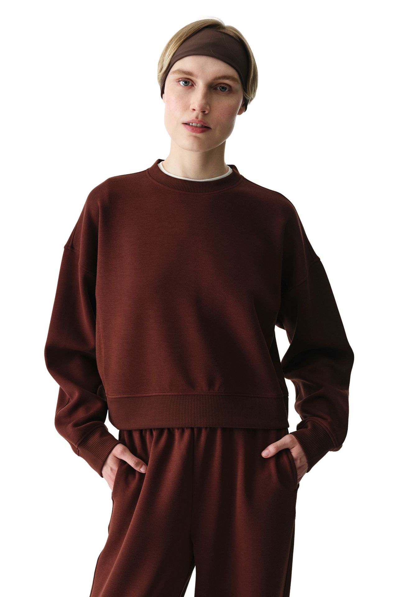PENTI Women's SILKY SWEATSHIRT SILKY TOUCH 3