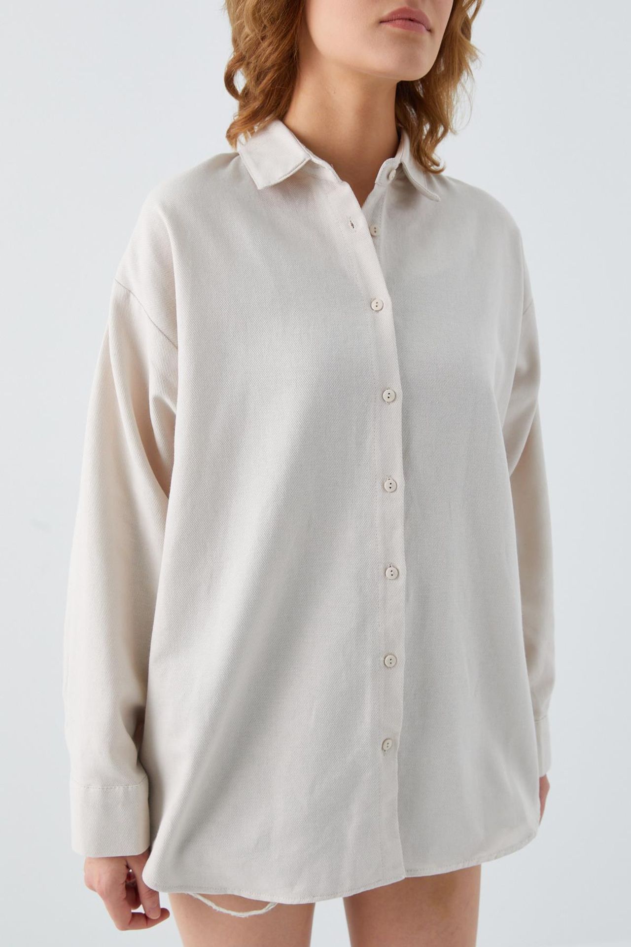 Mixray Oversize Poplin Shirt 4