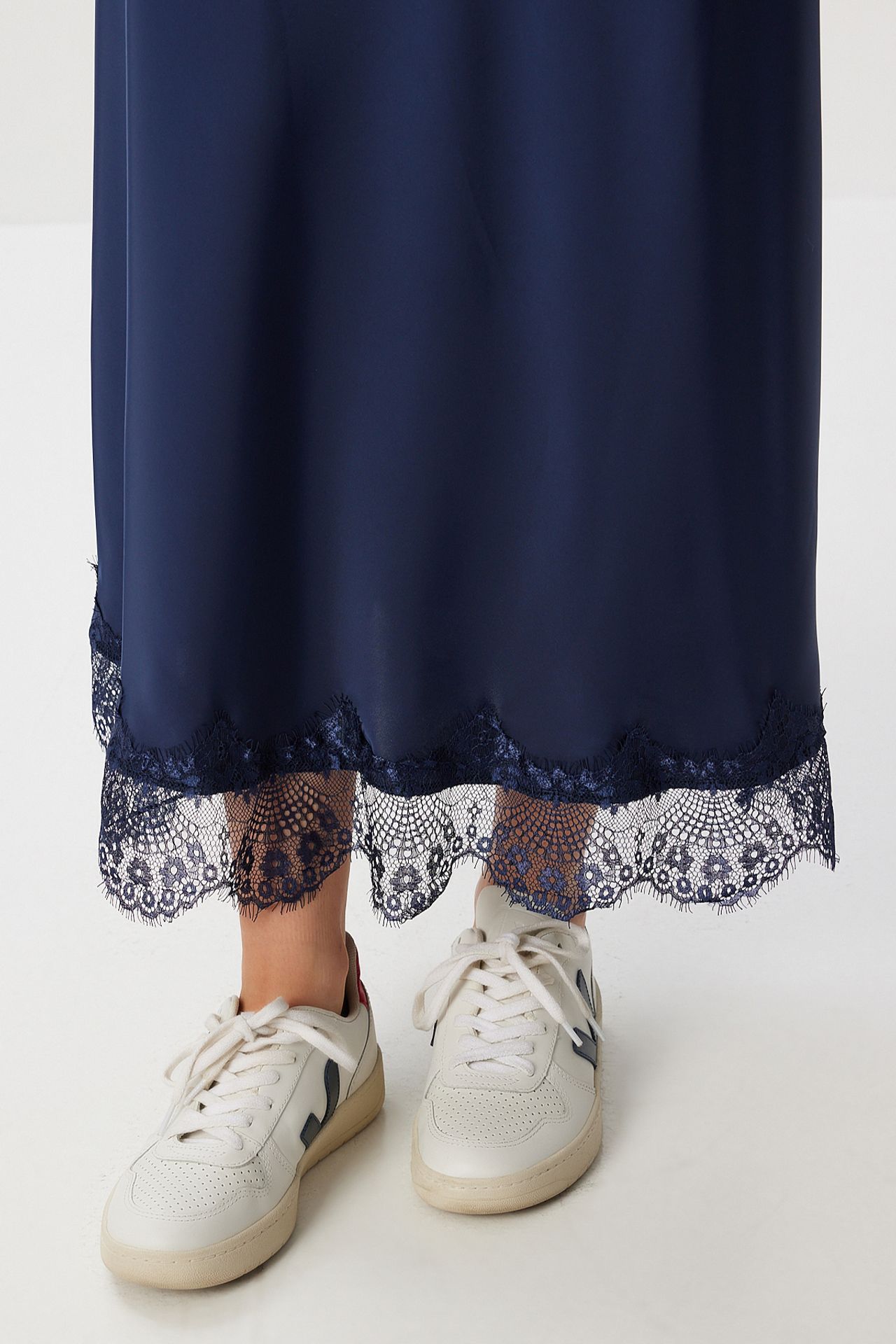 ISTANBUL Pull-On Satin Long Skirt 5
