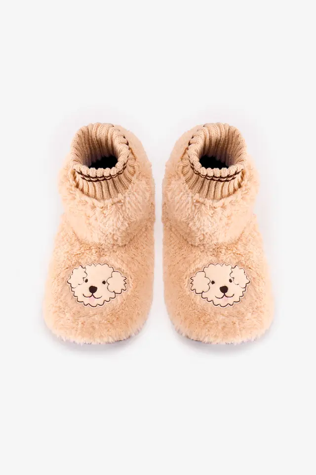 PENTI Happiness Dog Pattern Slipper Socks
